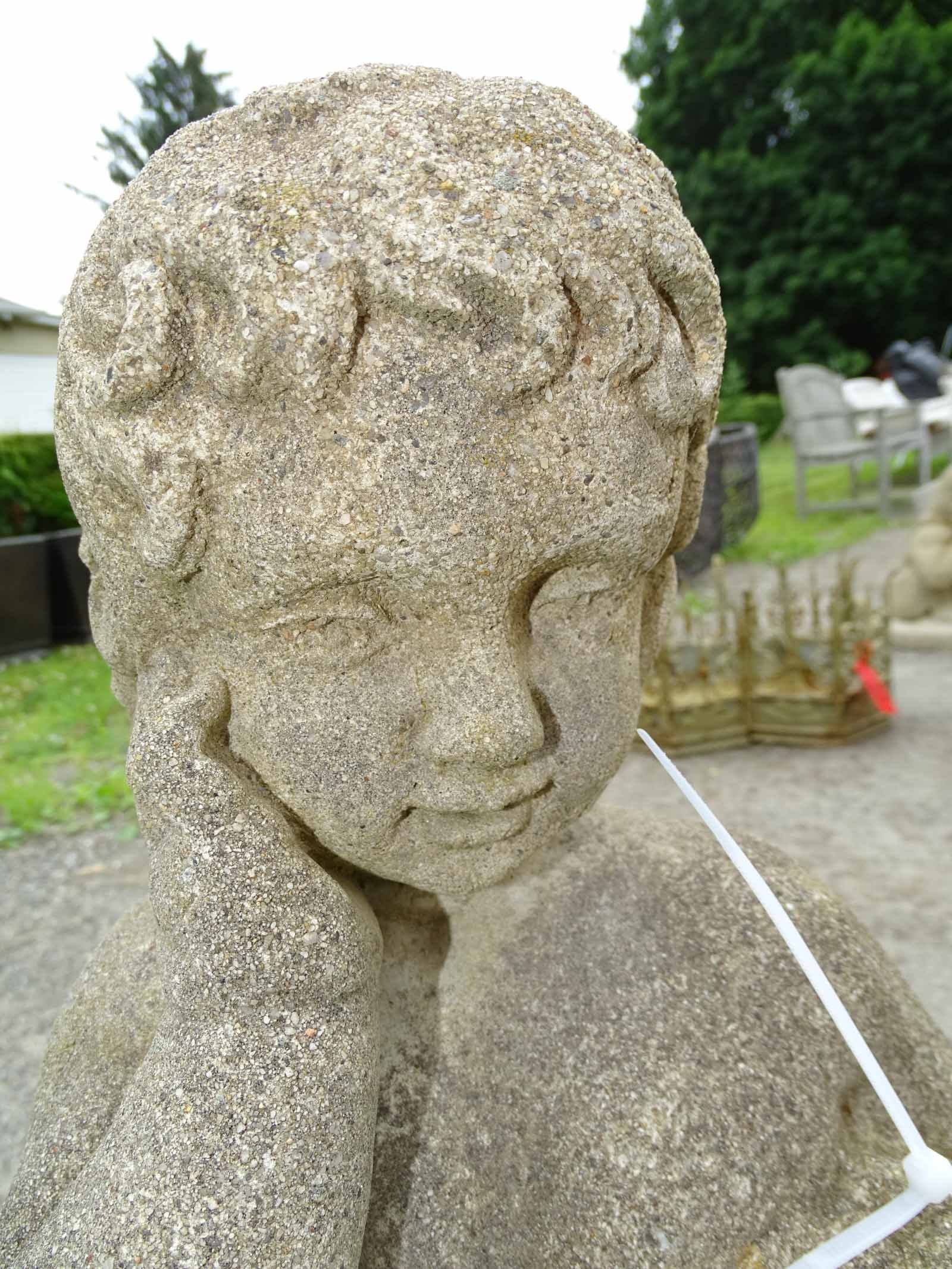 Poured Stone Statue - 3