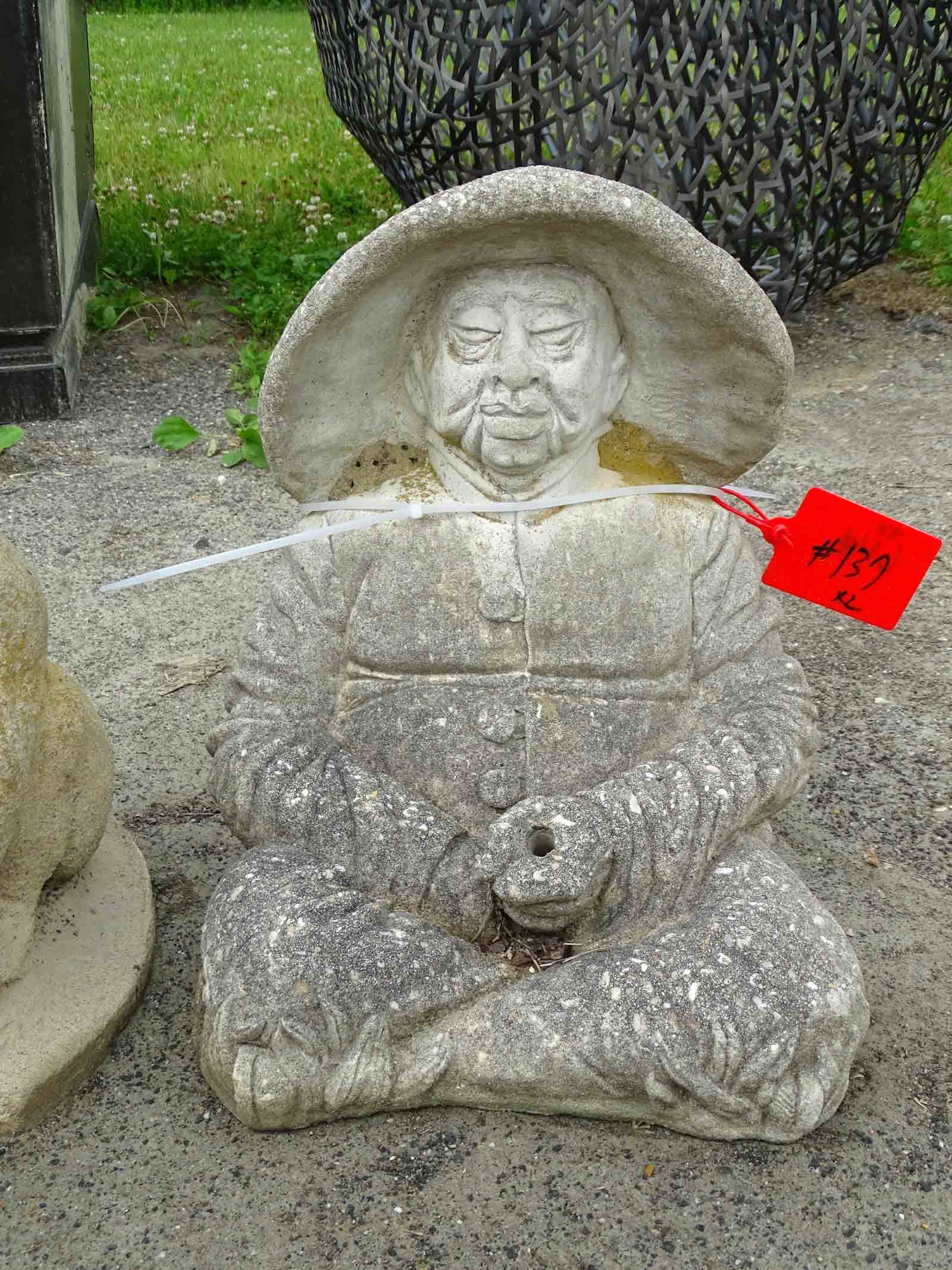 Poured Stone Garden Figures - 4