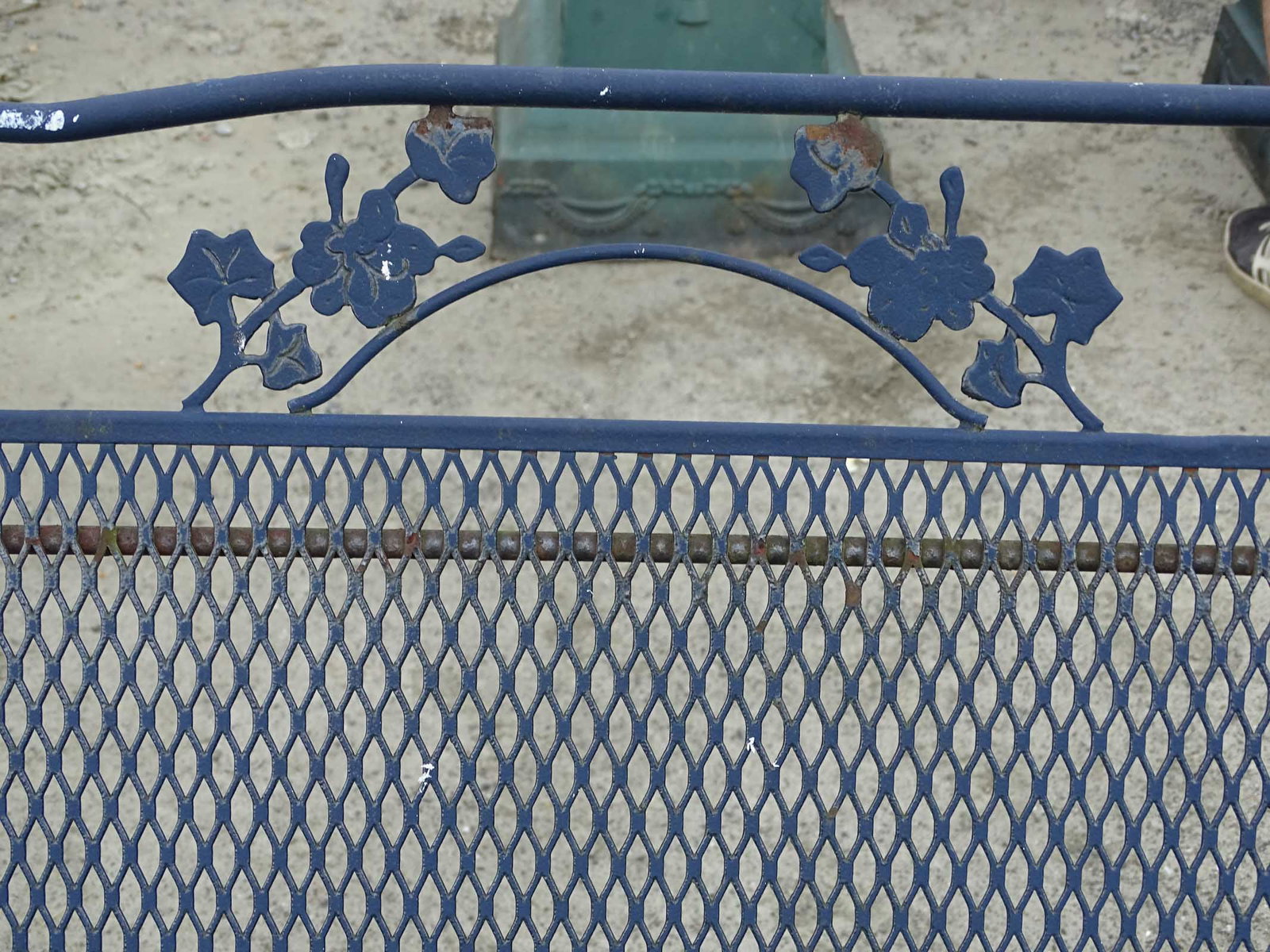 Wrought Iron Glider - 3