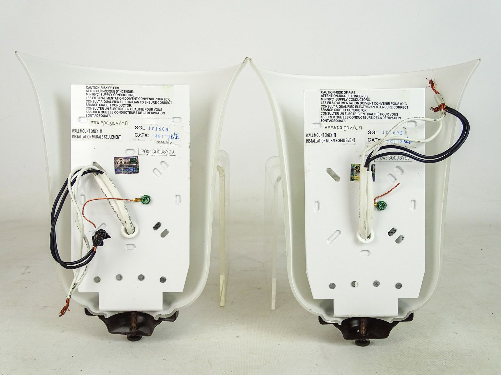 Pair Wall Sconces - 3