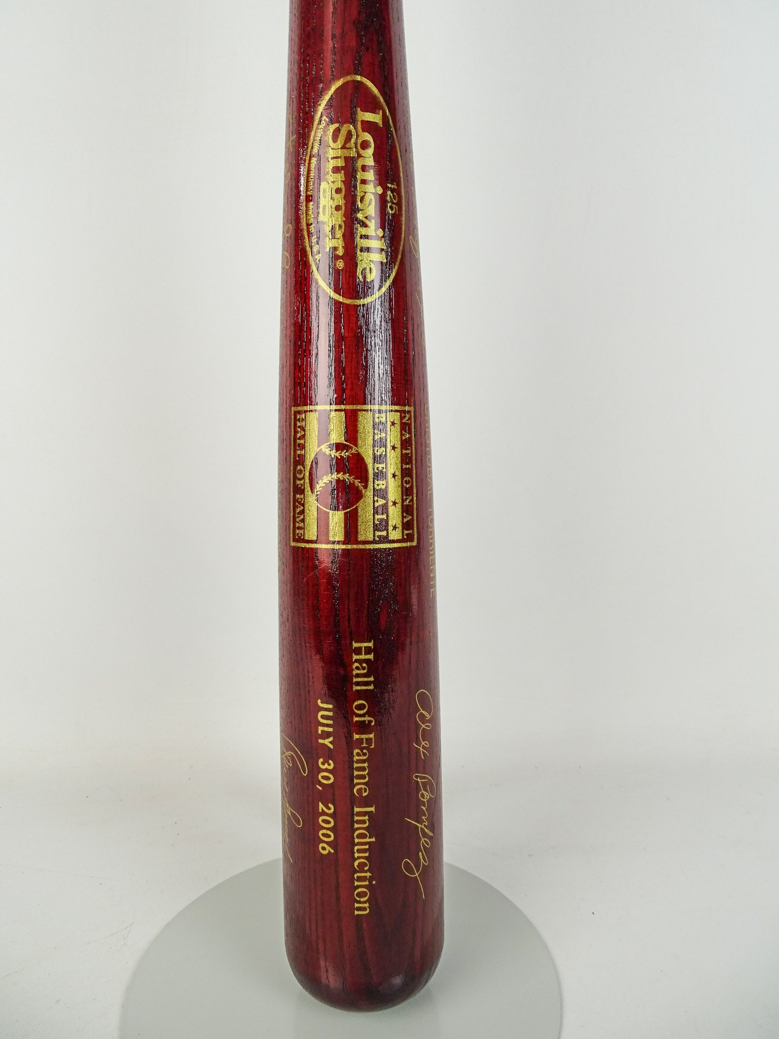 Autographed Baseball Bat - 2