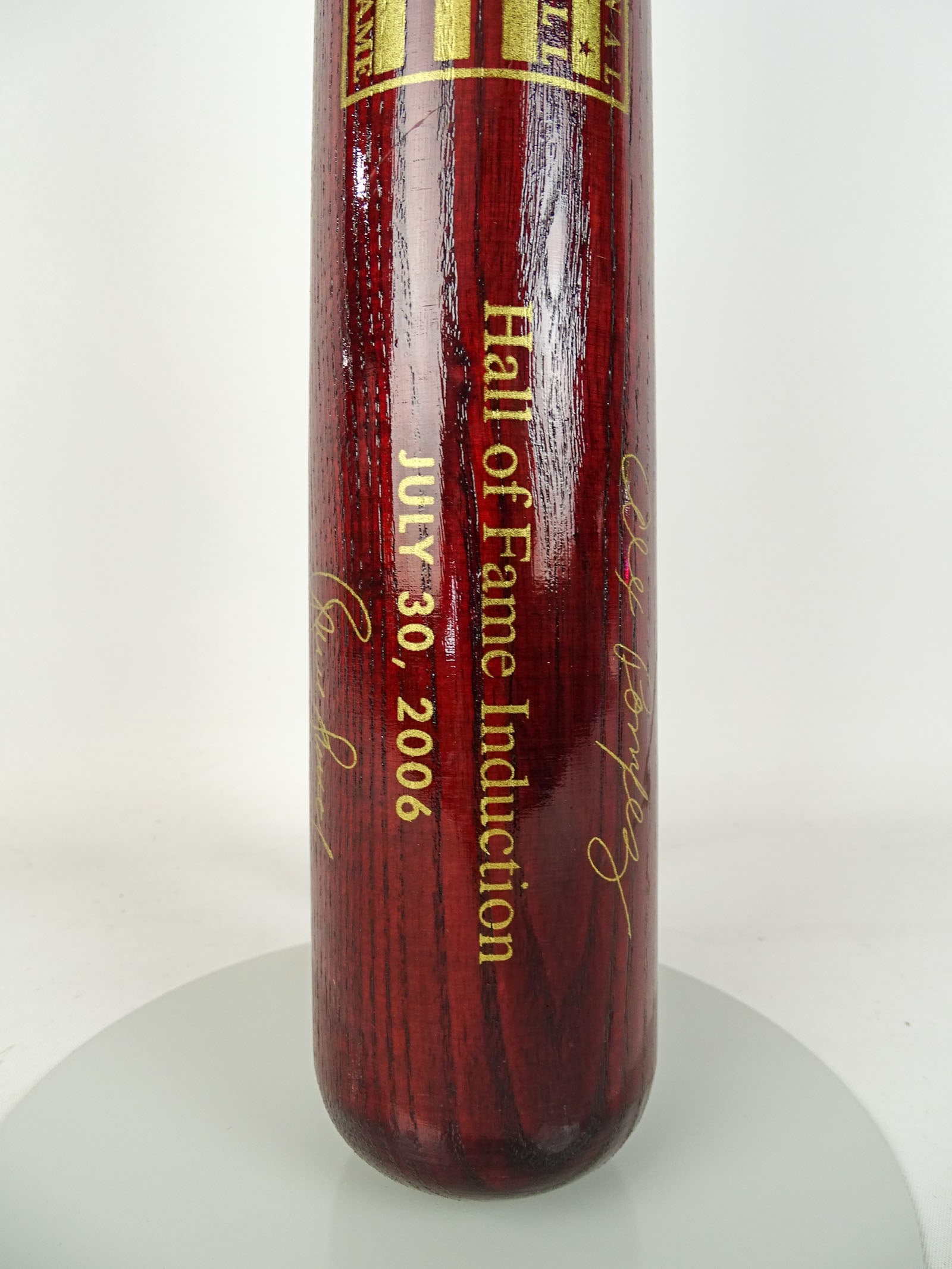 Autographed Baseball Bat - 3
