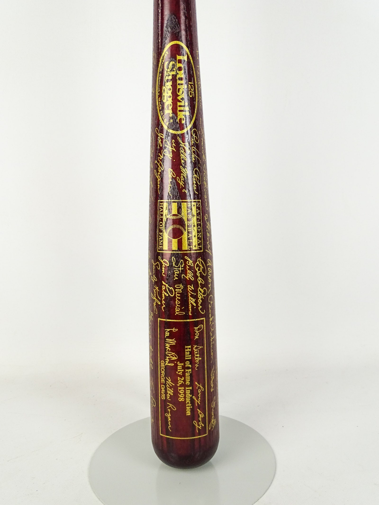 Autographed Baseball Bat - 2