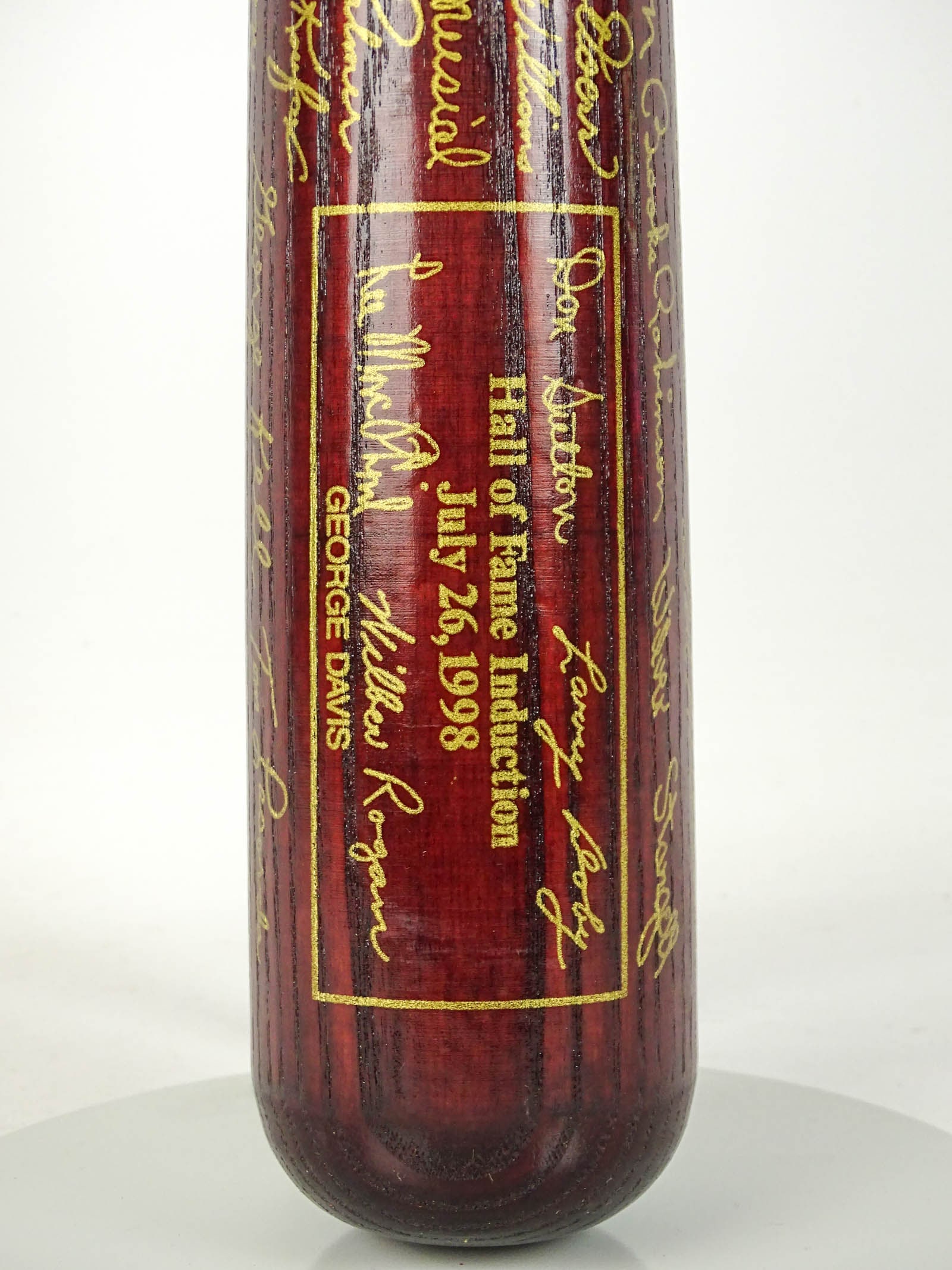 Autographed Baseball Bat - 3