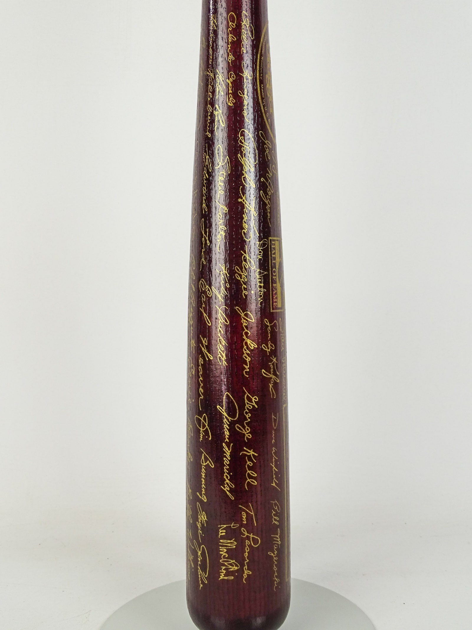 Autographed Baseball Bat - 4