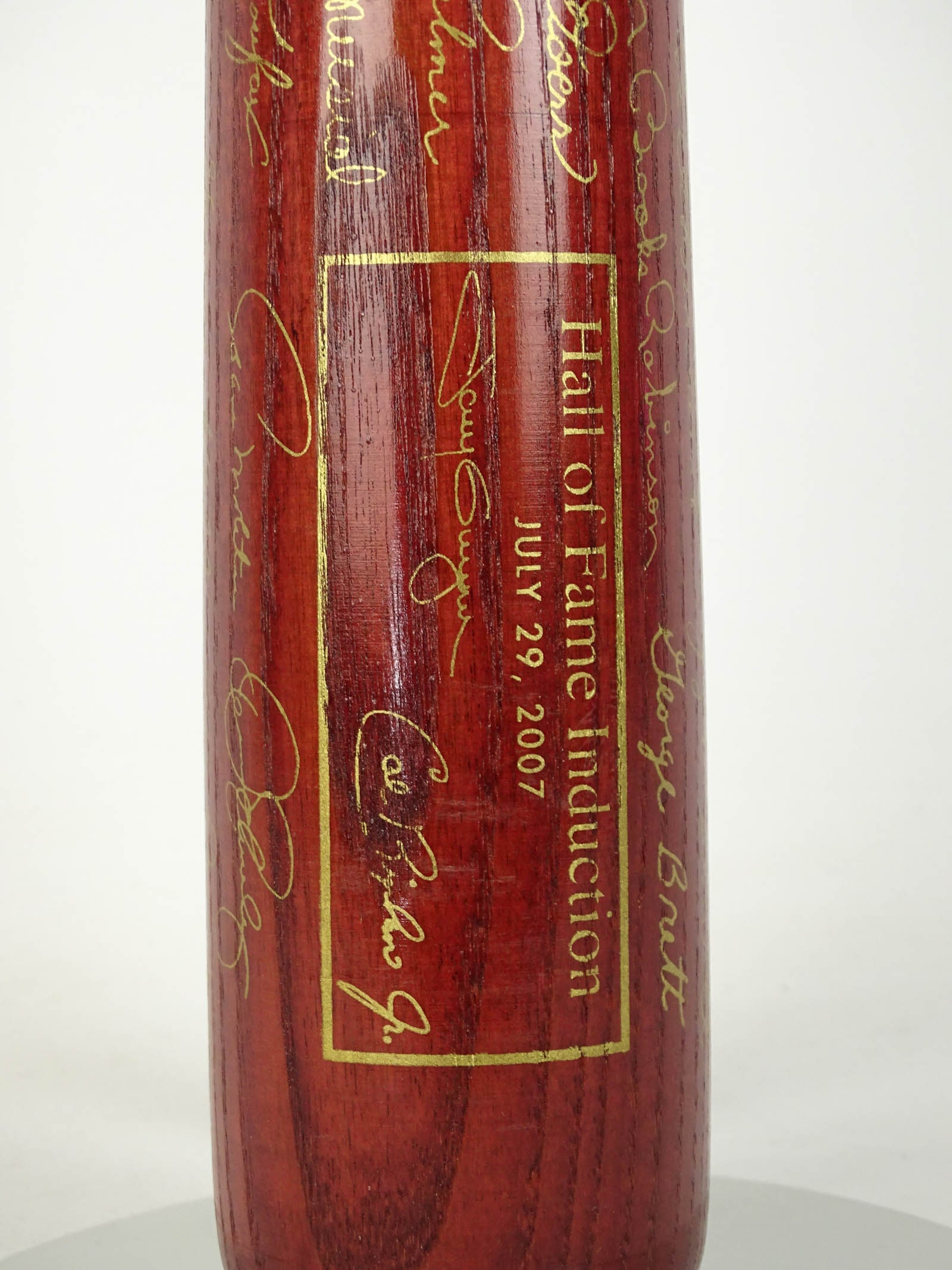 Autographed Baseball Bat - 3