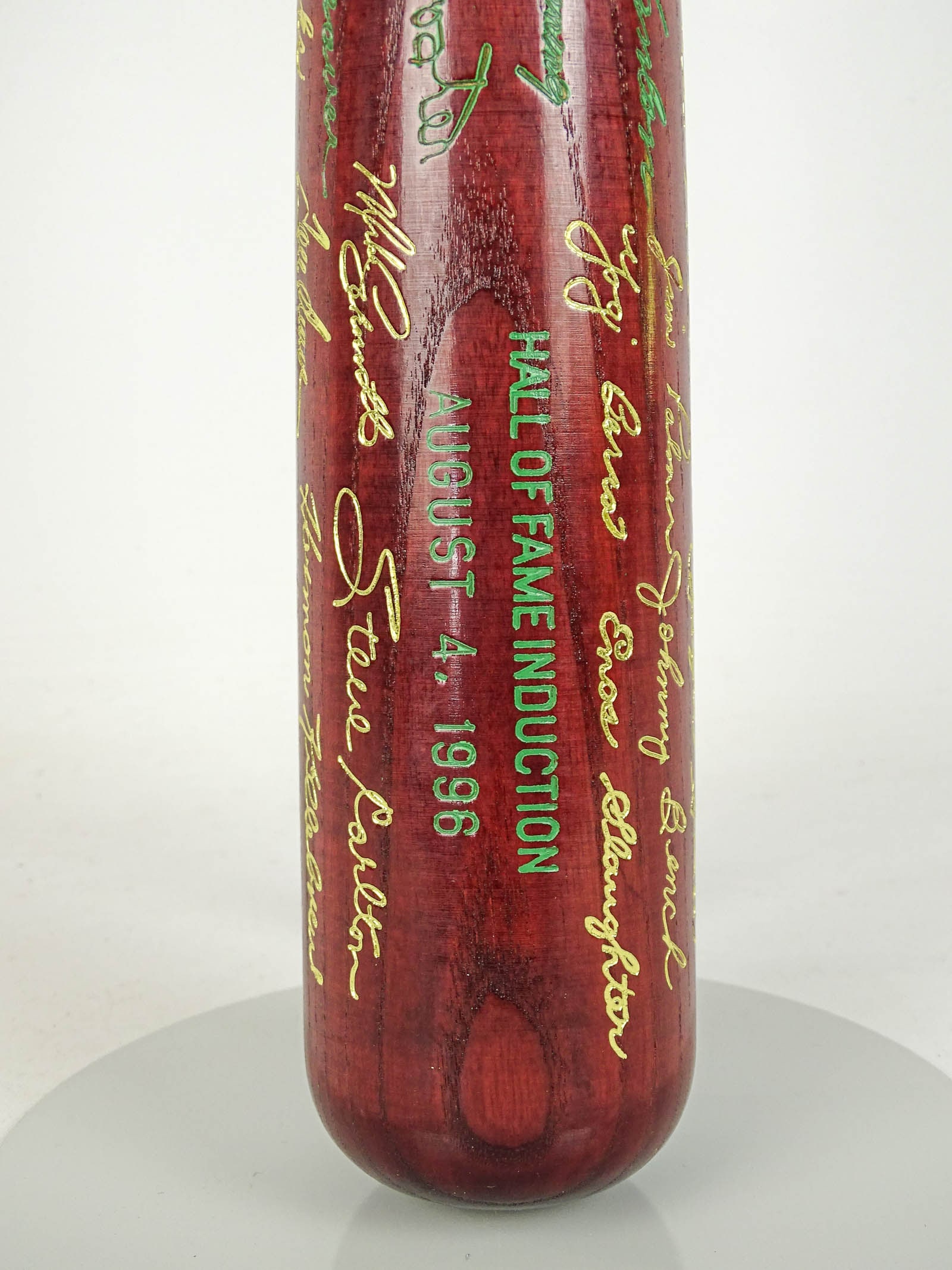 Autographed Baseball Bat - 3