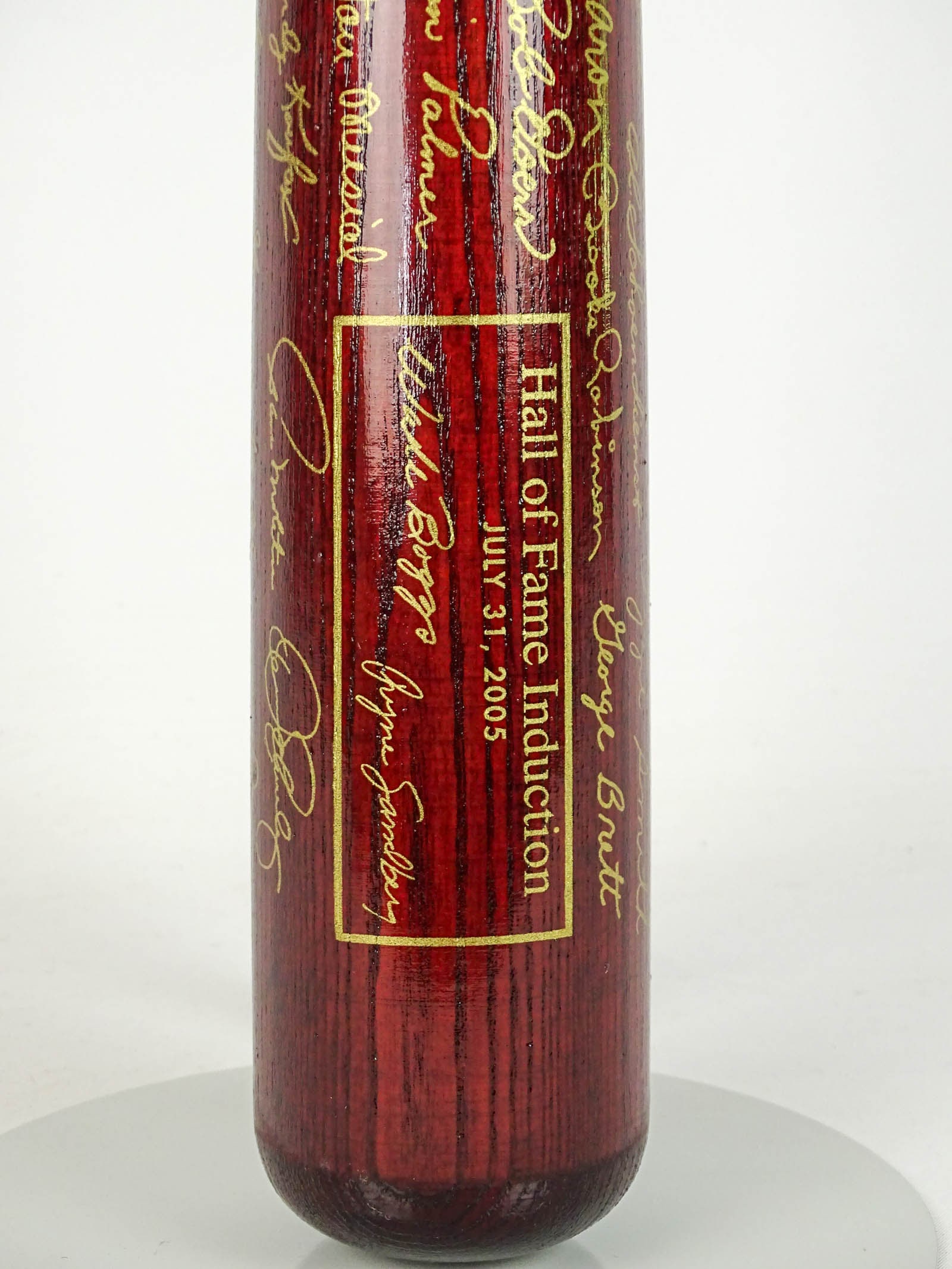 Autographed Baseball Bat - 3