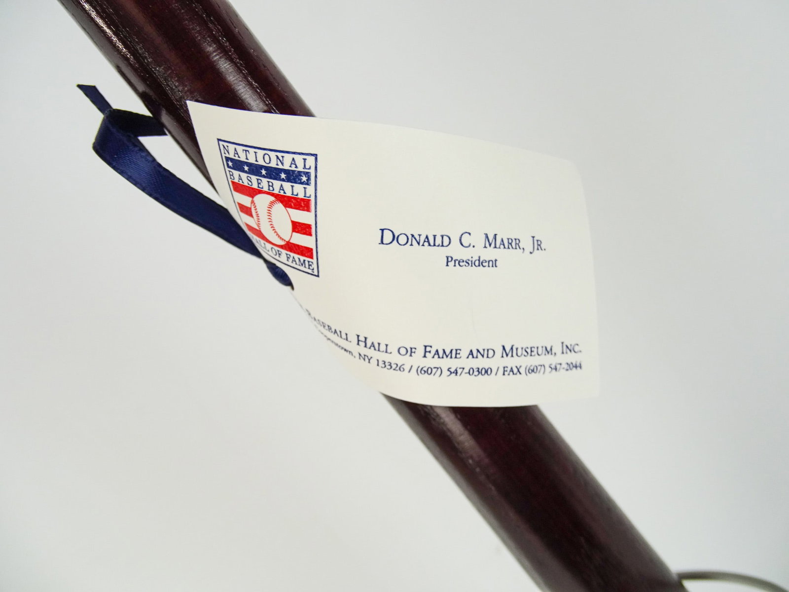 Autographed Baseball Bat - 2