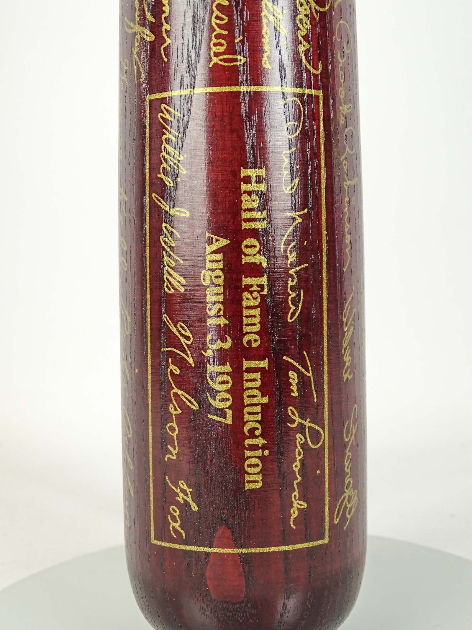Autographed Baseball Bat - 4
