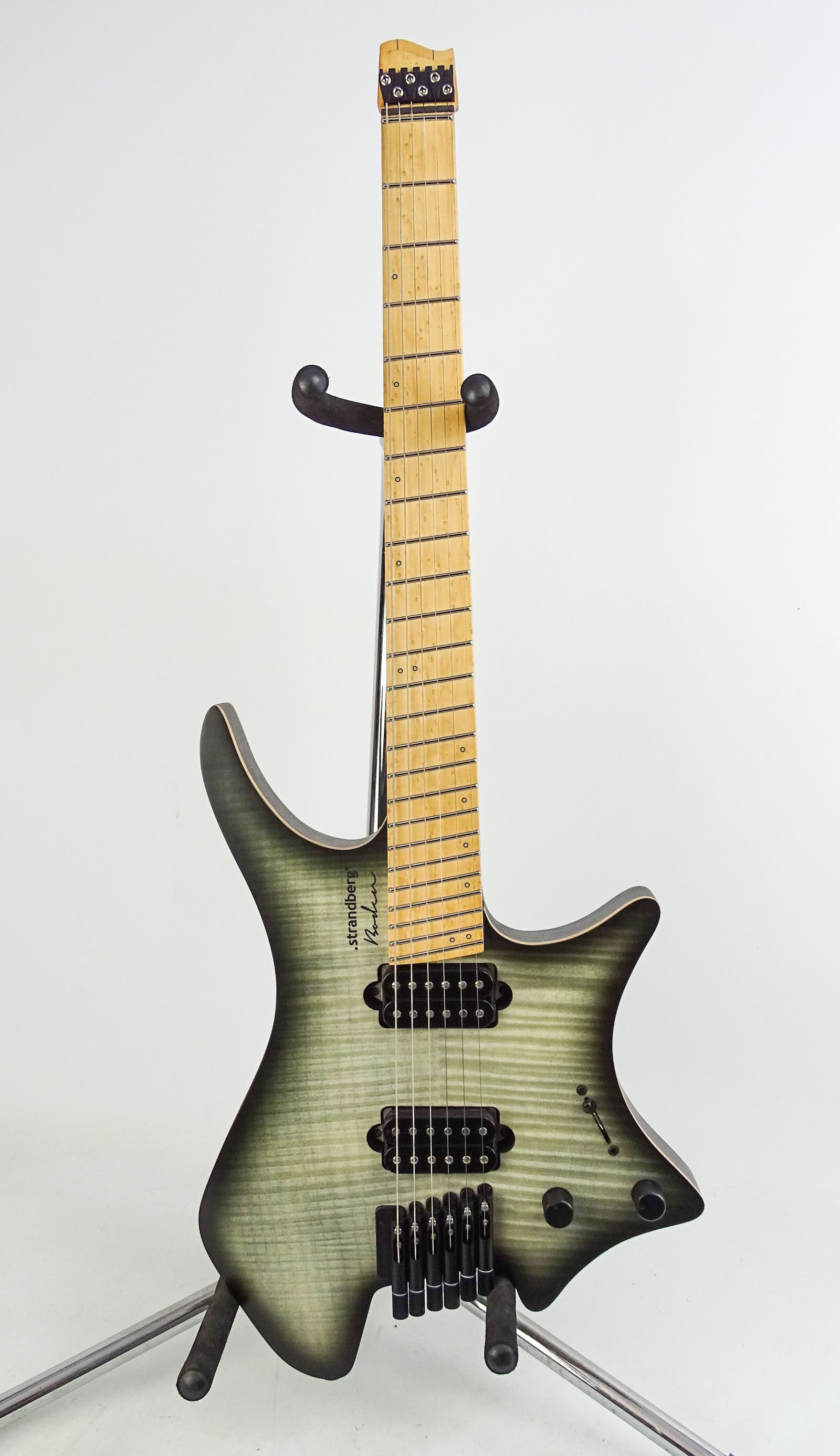 Strandberg Electric Guitar: Standberg Boden Original NX Electric guitar. Charcoal black. Never played. Swedish design-Made in Indonesia. EnduNeck patented. C2113230. Original bag.