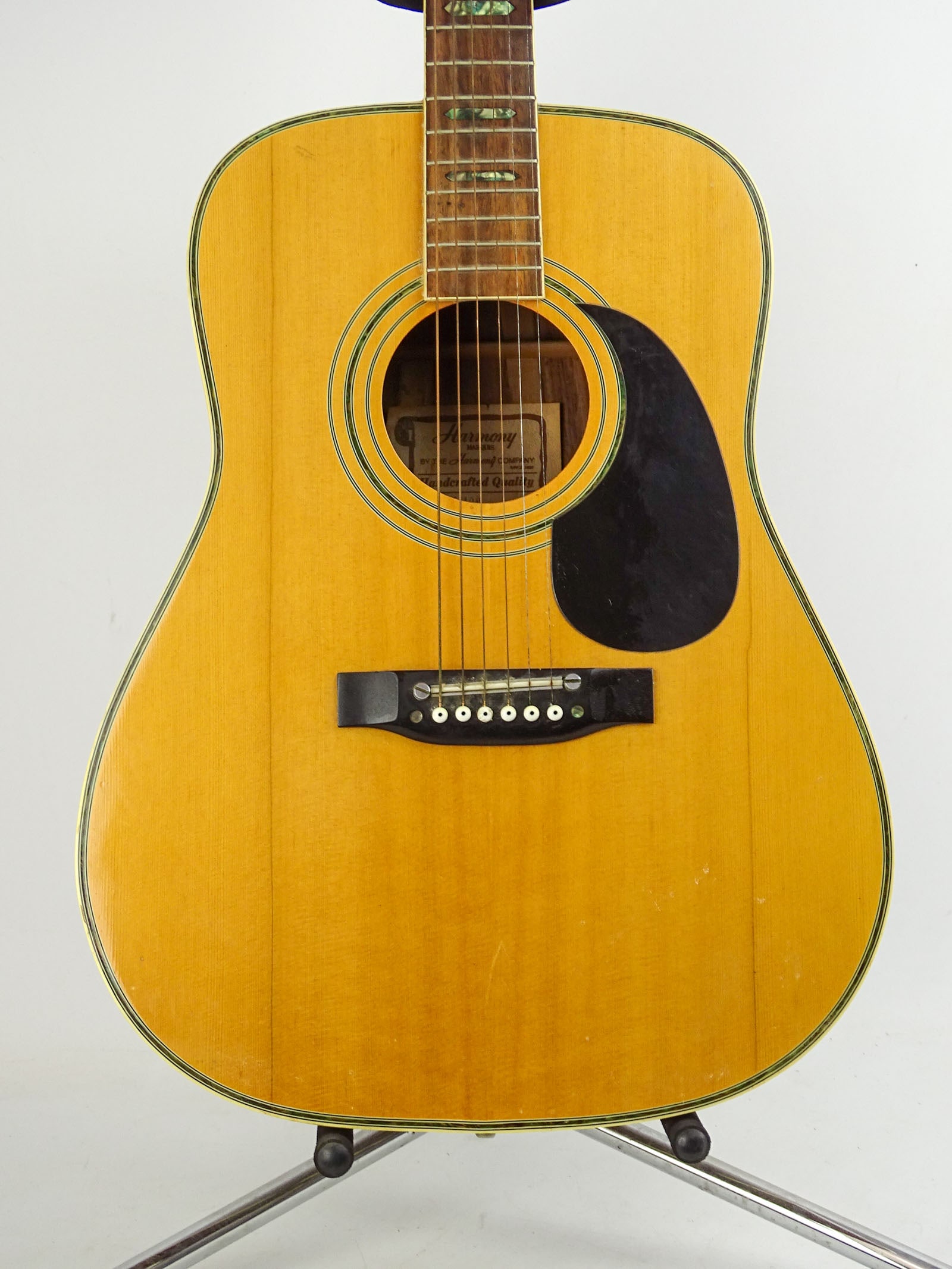 Harmony Acoustic Guitar - 4