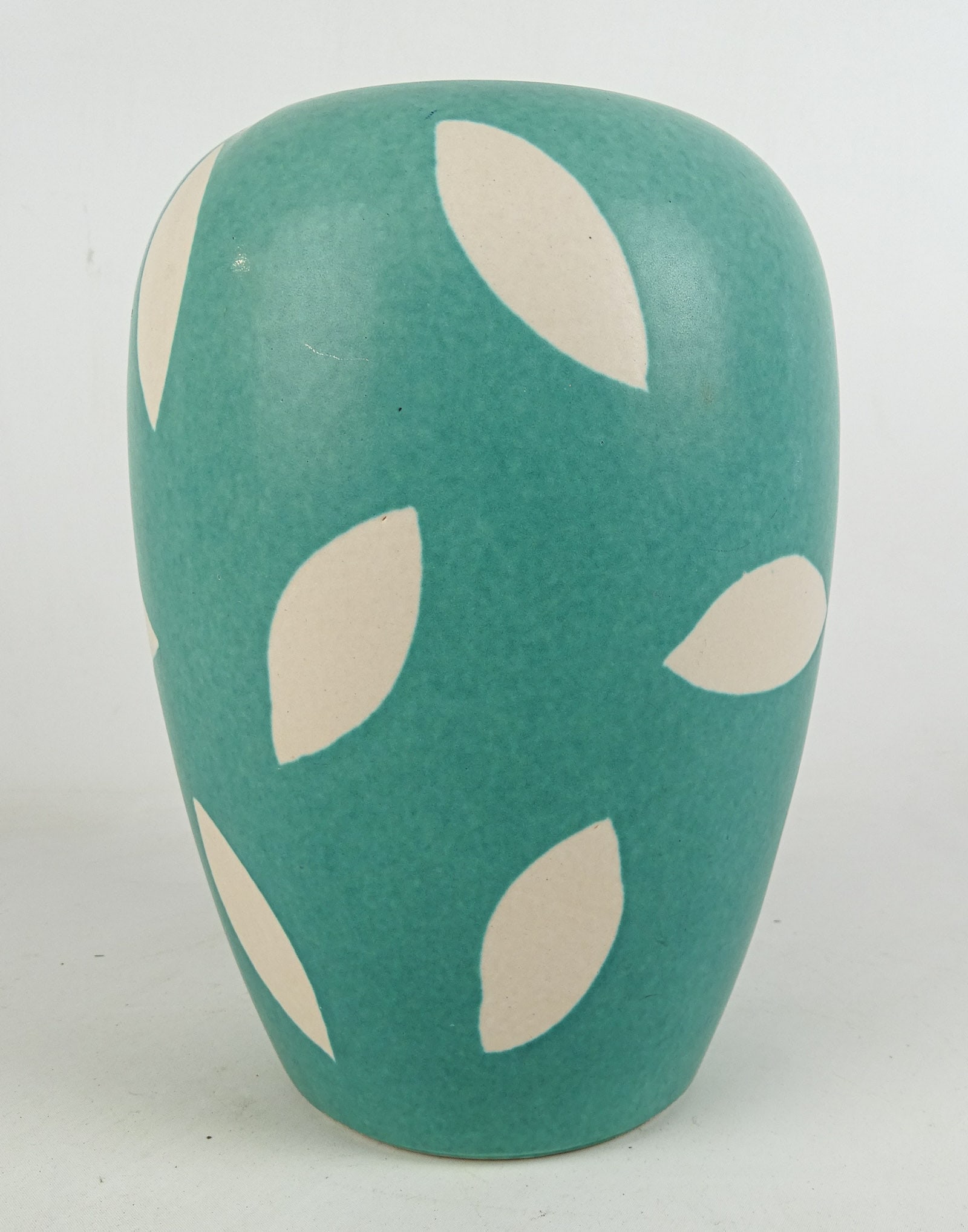 German MCM Vase: German pottery MCM vase. Marked underside. 11 1/2" Ht..