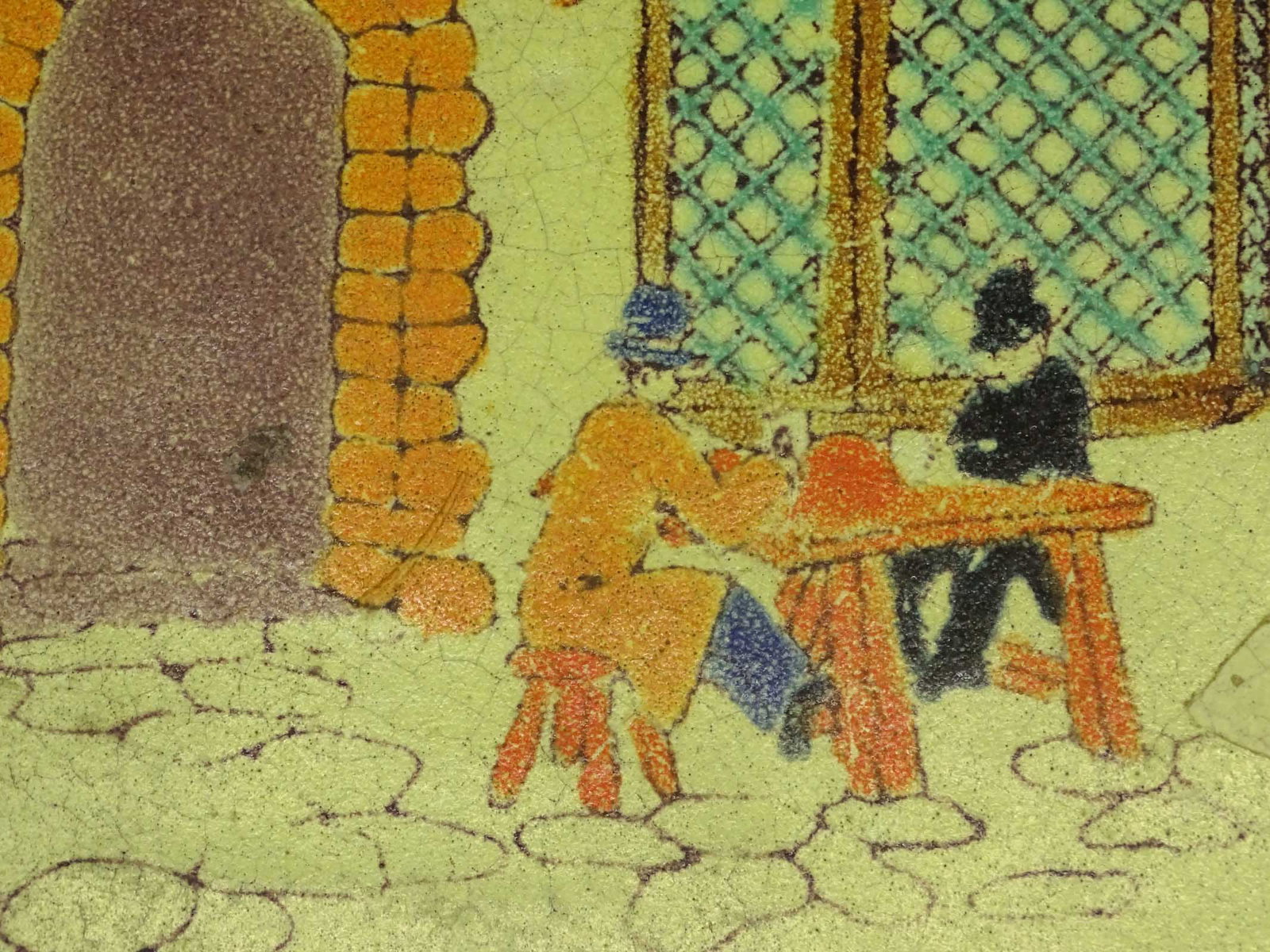 Tile Top Table - 3