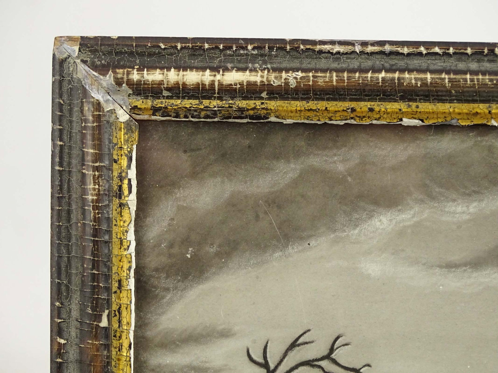 19th c. Sandpaper Drawing - 5