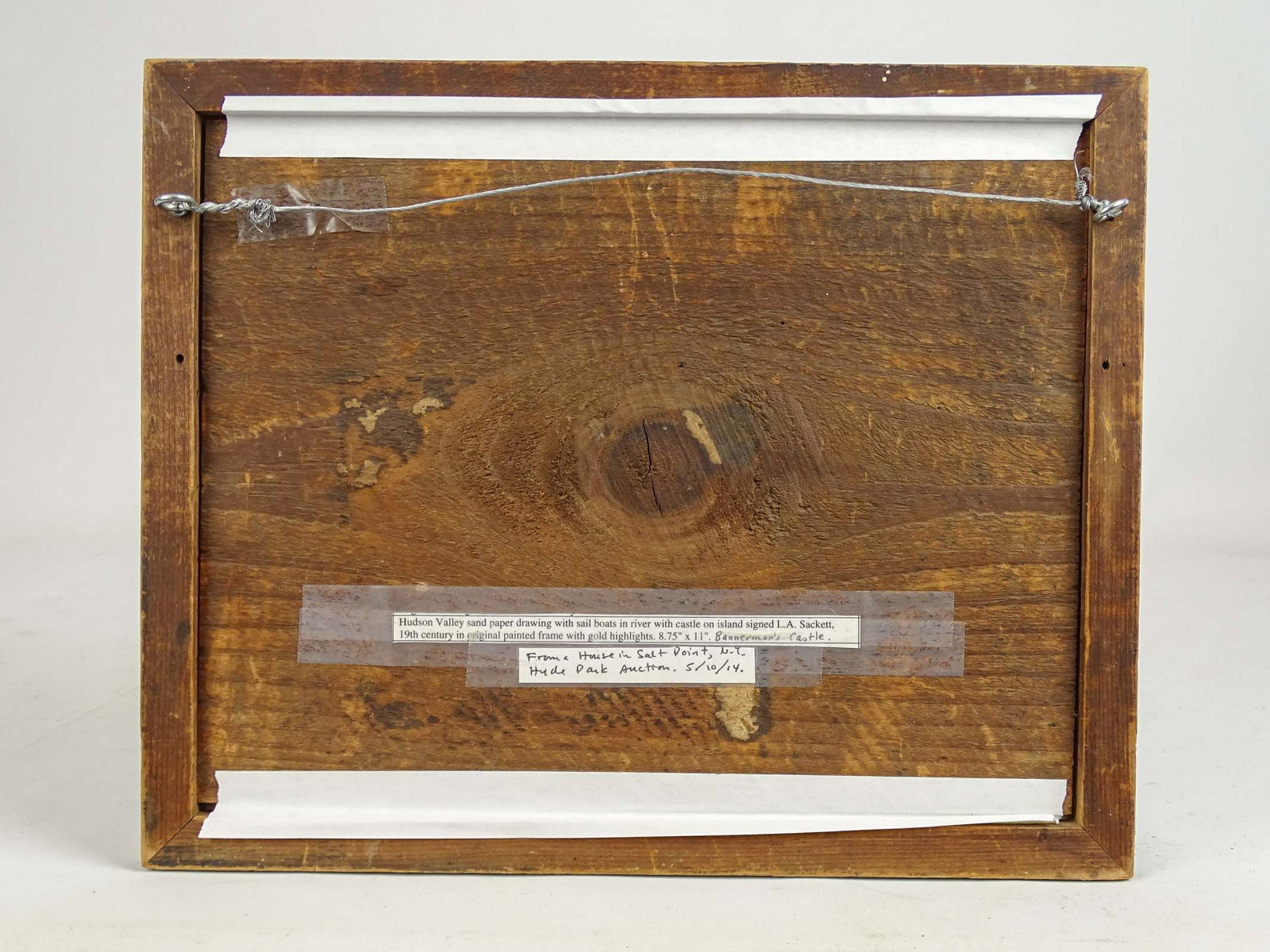 19th c. Sandpaper Drawing - 7
