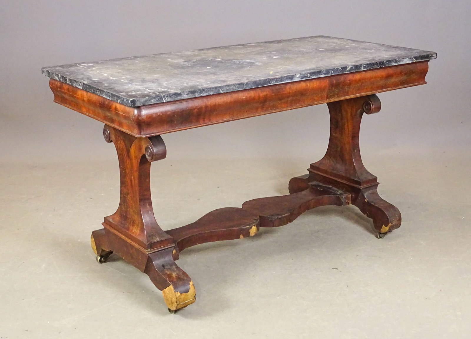 19th c. Marble Top Server (1 of 7)