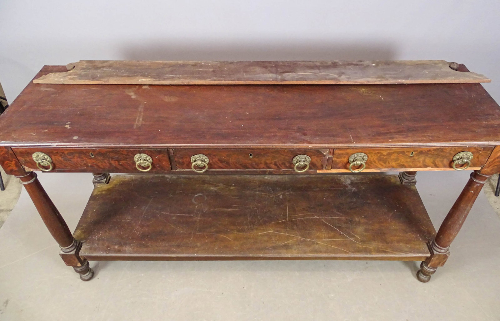 19th c. Mahogany Server - 6