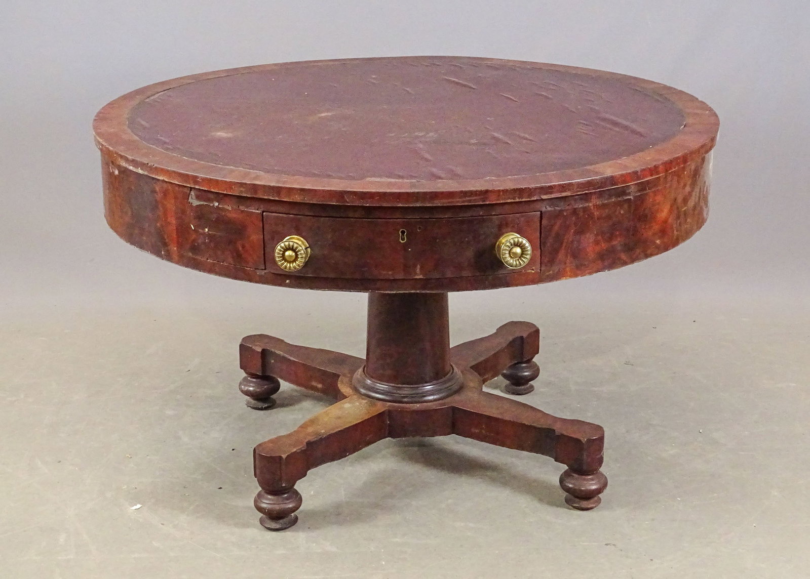 19th c. Drum Table (1 of 5)