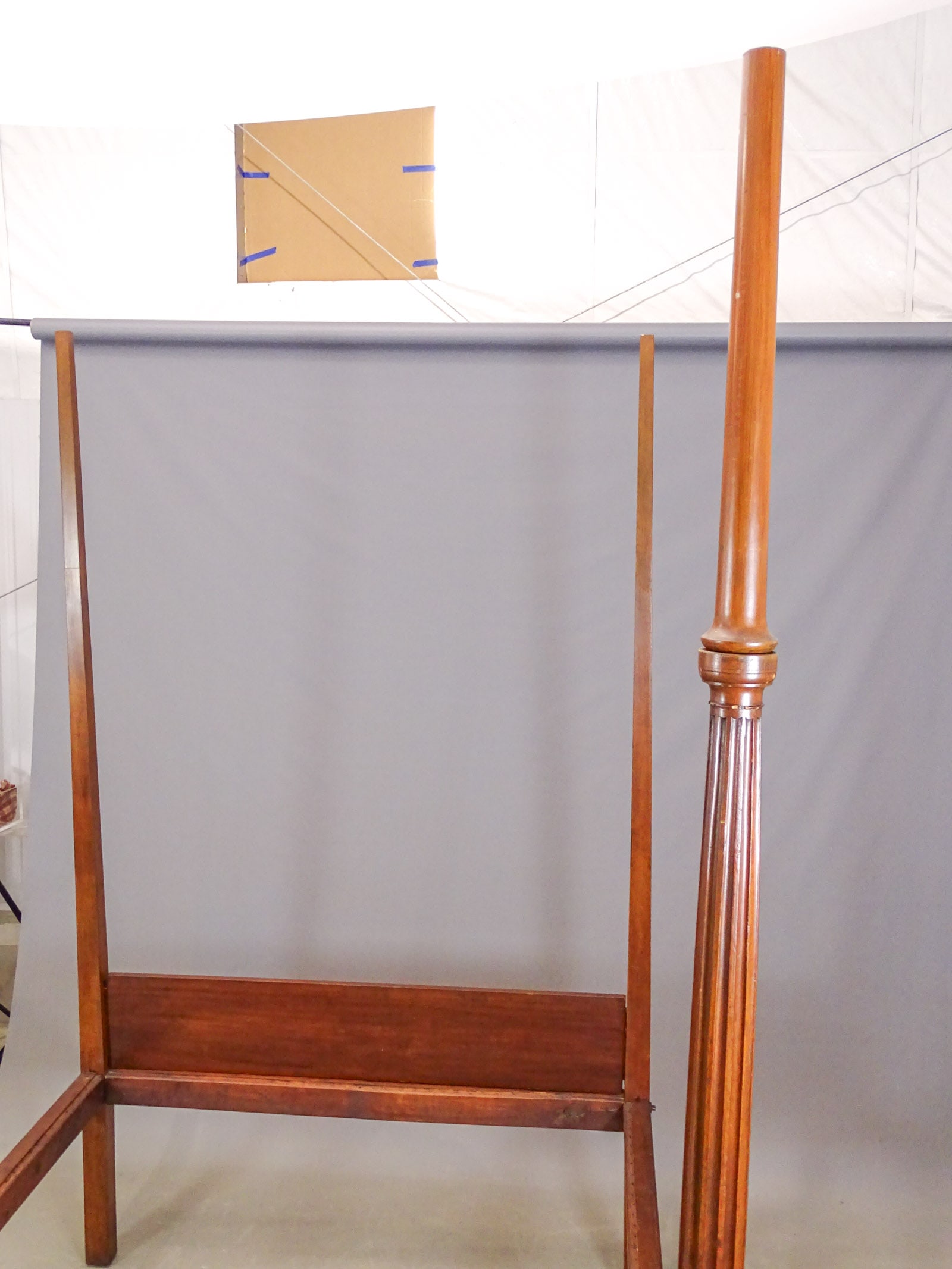 19th c. Classical Mahogany Bed - 4