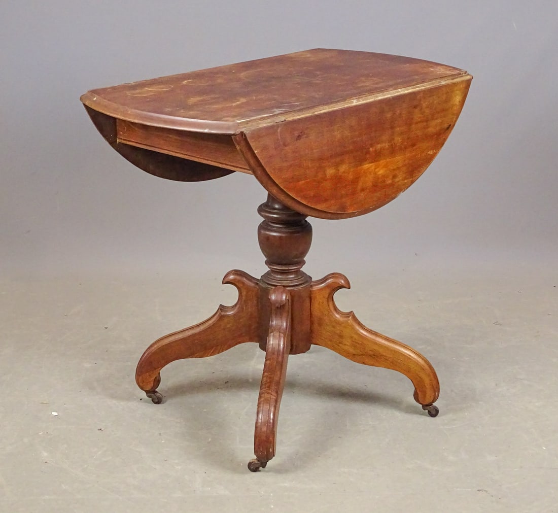 19th c. Victorian Dropleaf Table (1 of 5)
