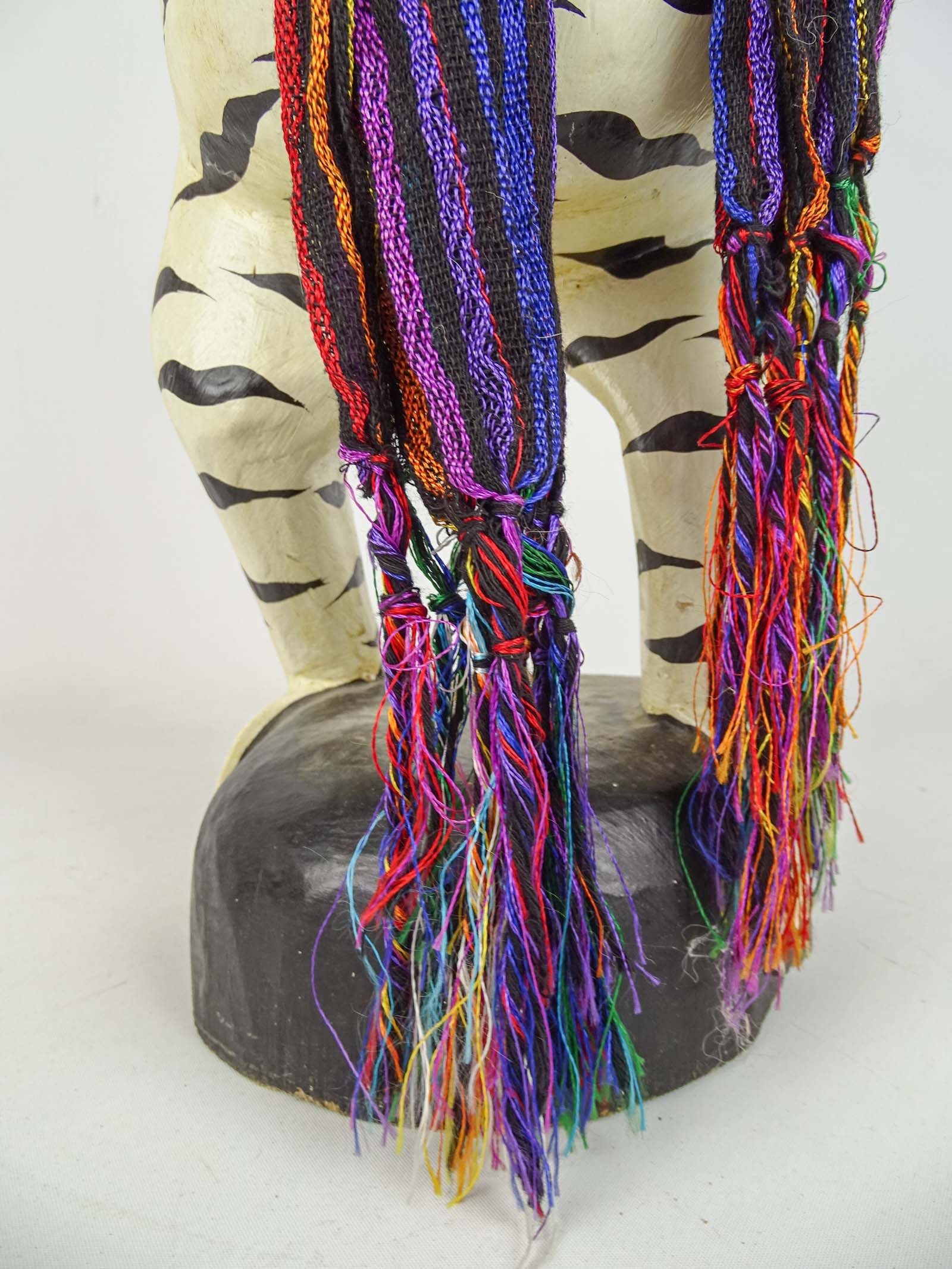 Folk Art Cat Stand - 4