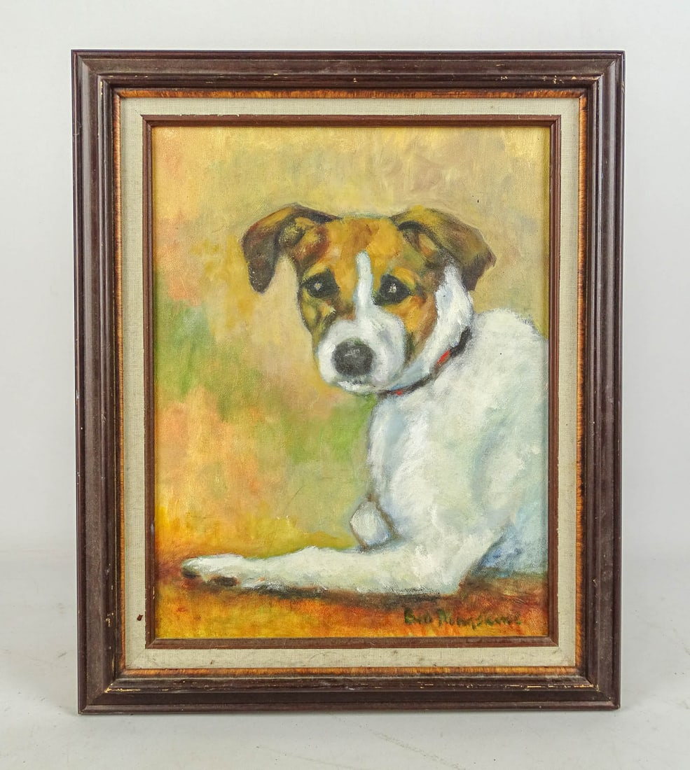 Two Original Dog Paintings - 2