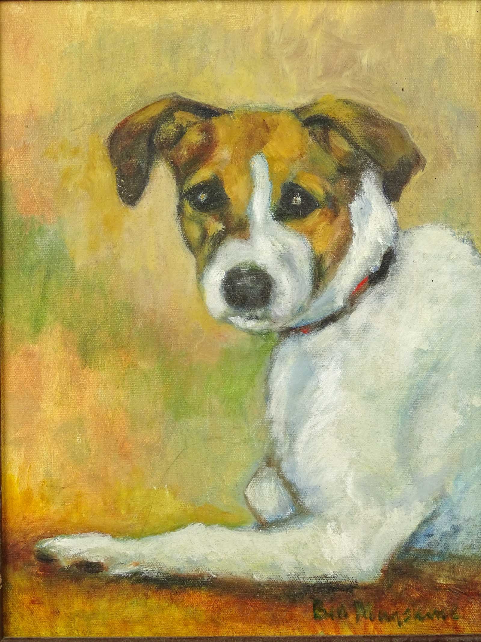 Two Original Dog Paintings - 3