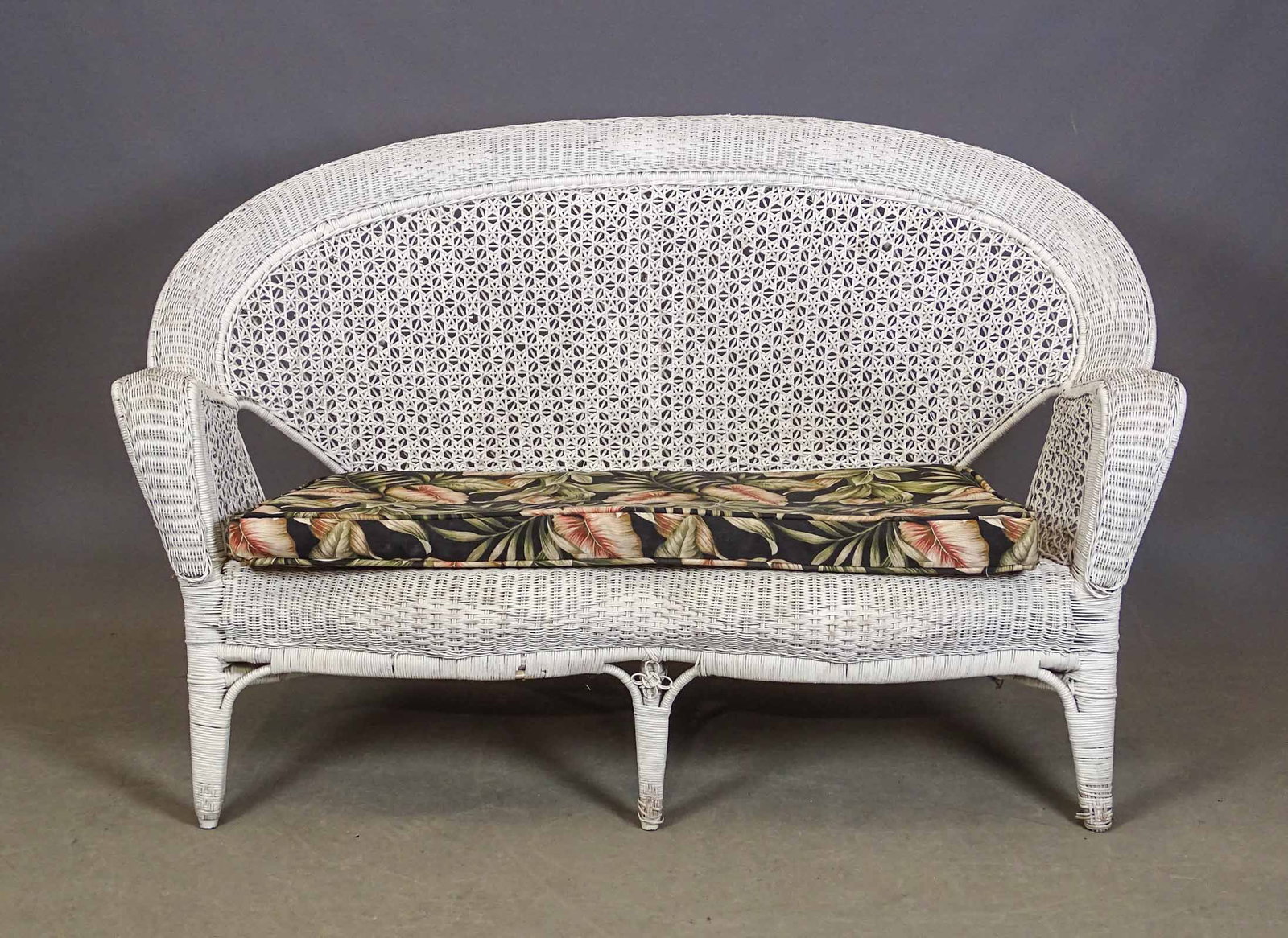 Wicker Settee - 2