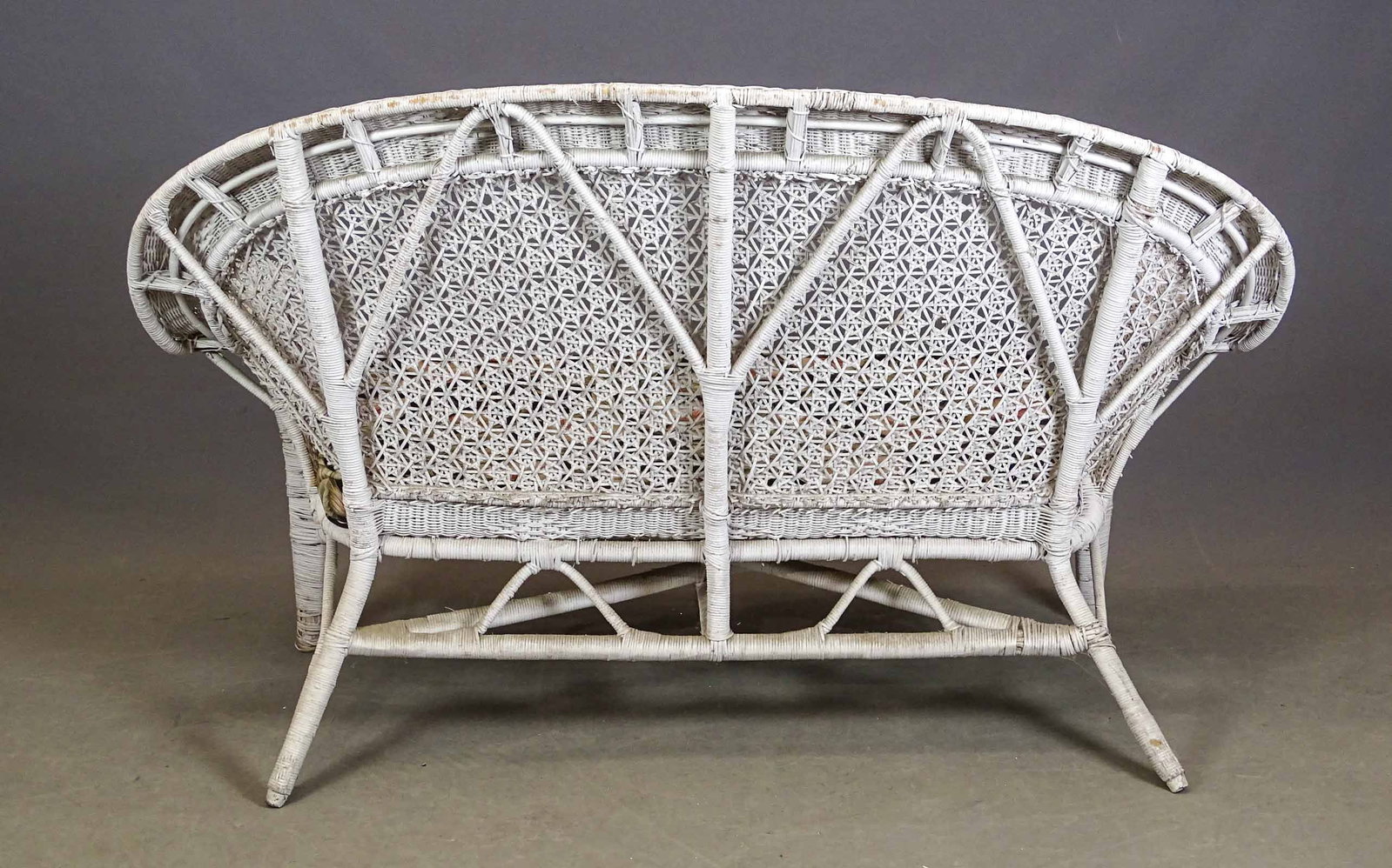 Wicker Settee - 4