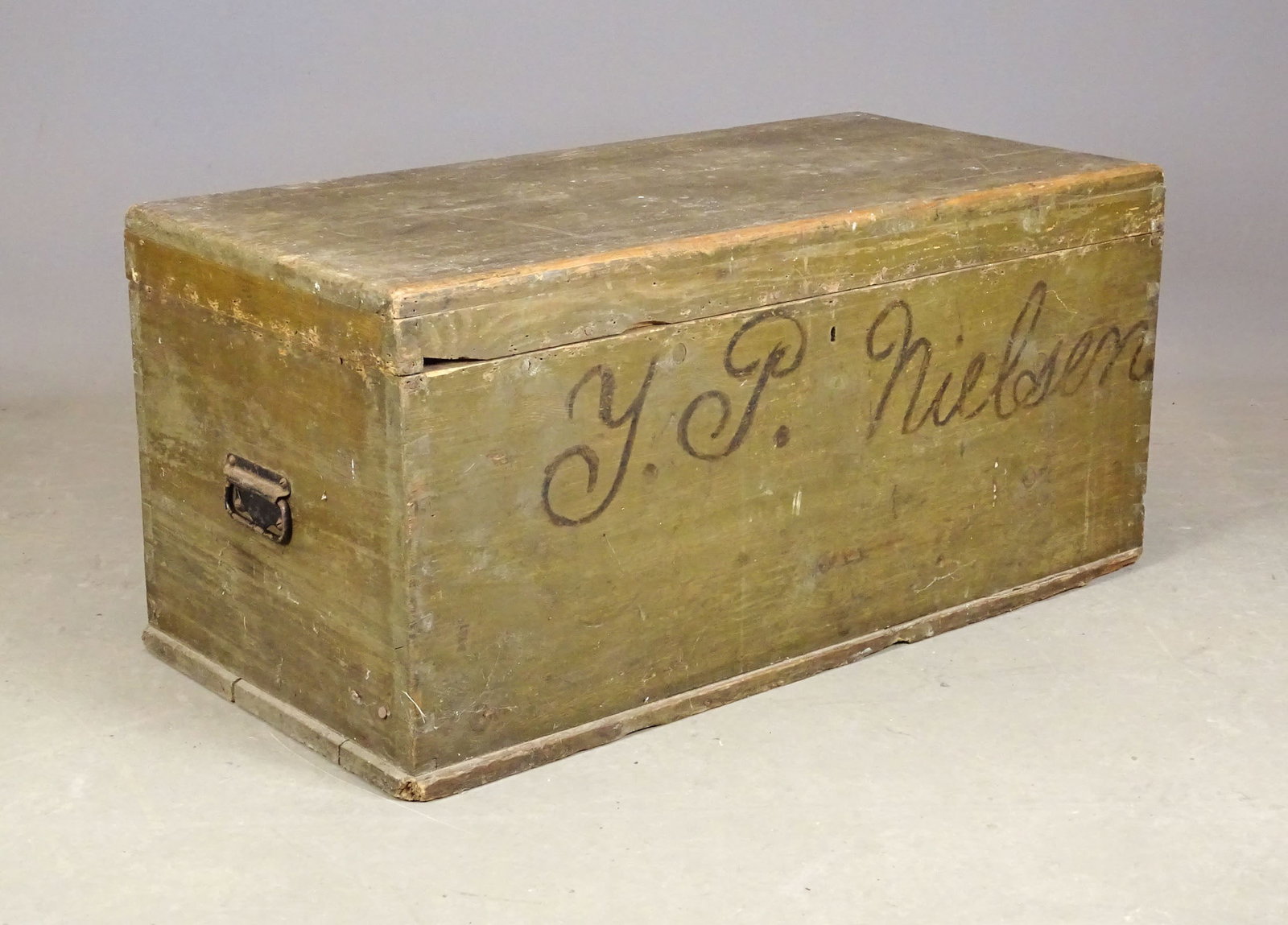 19th c. Painted Trunk (1 of 4)