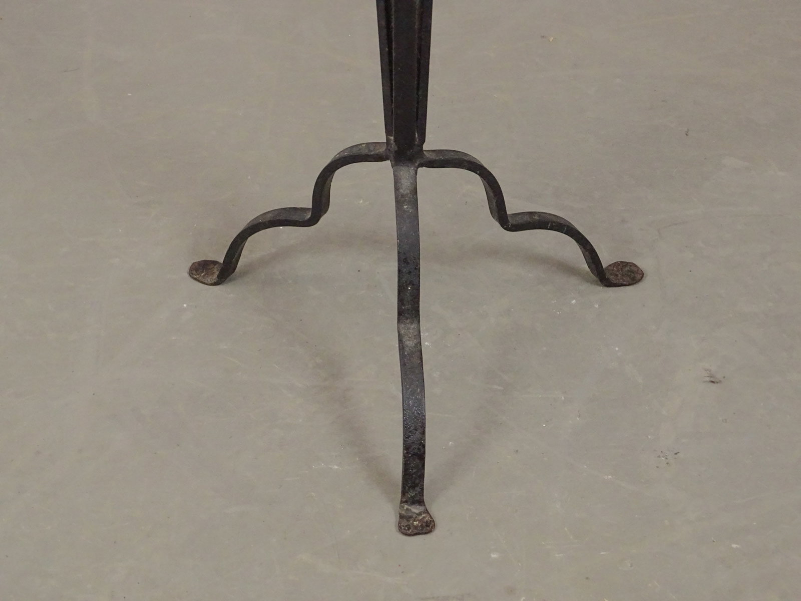 Wrought Iron Tile Top Table - 3
