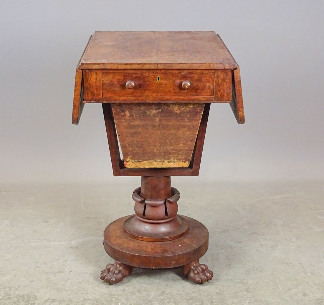 19th c. Classical Sewing Stand - 7