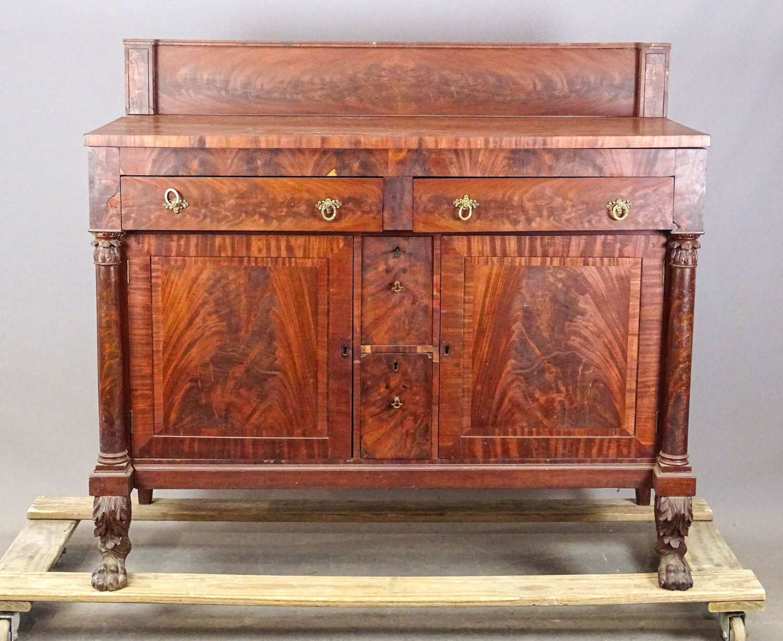 19th c. Classical New York Sideboard (1 of 10)