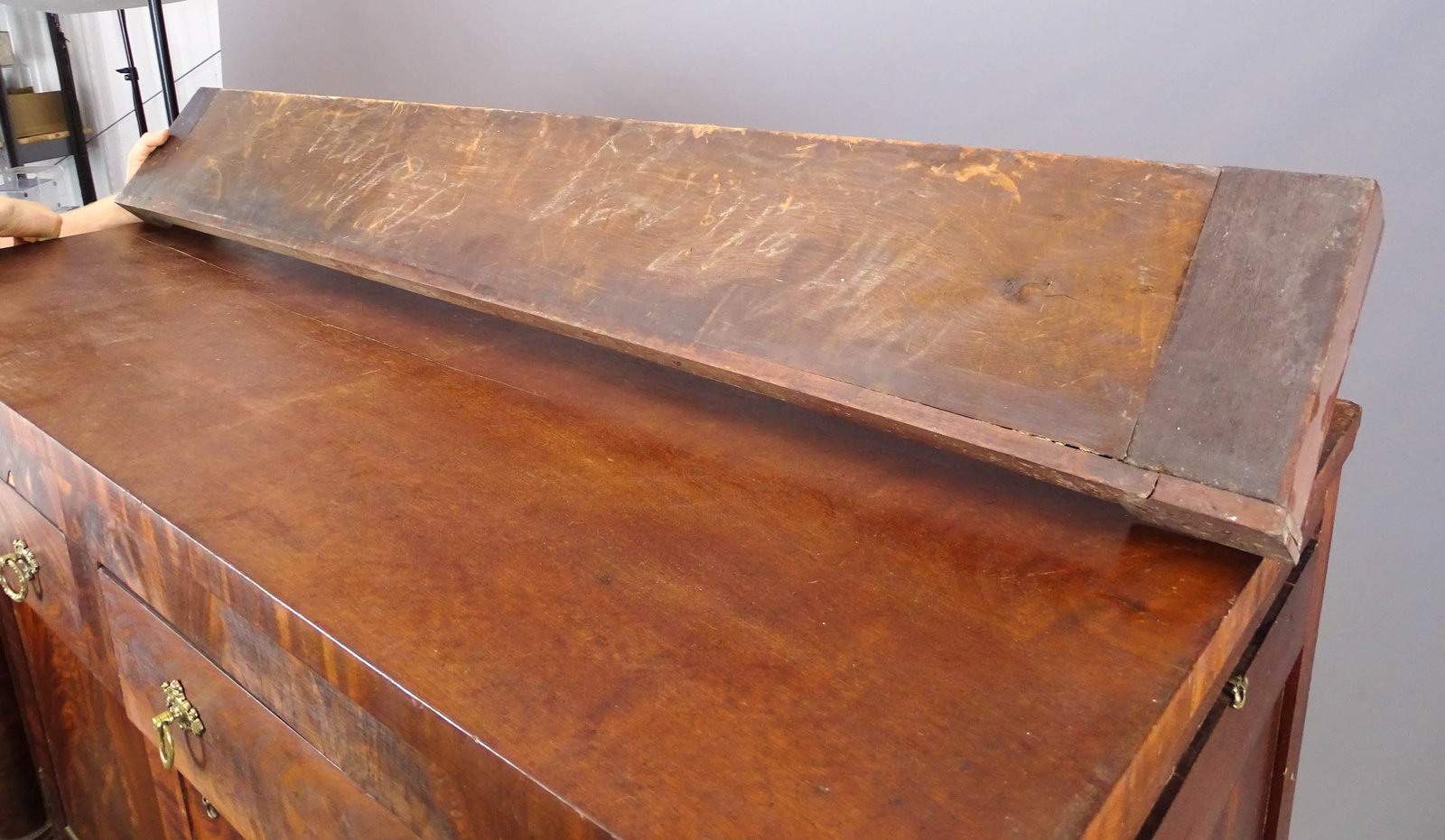 19th c. Classical New York Sideboard - 7