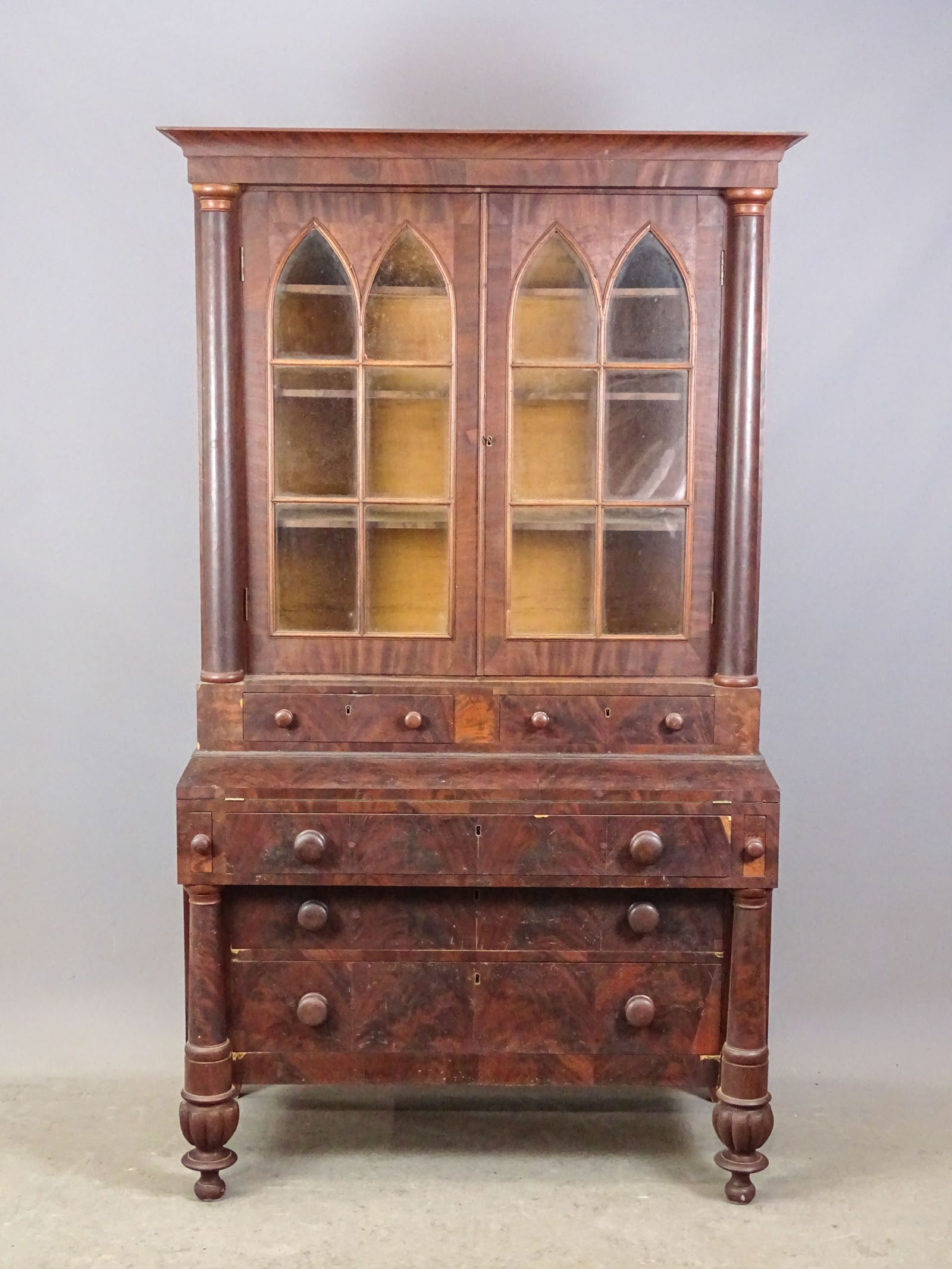 19th c. Boston Classical Secretary (1 of 8)