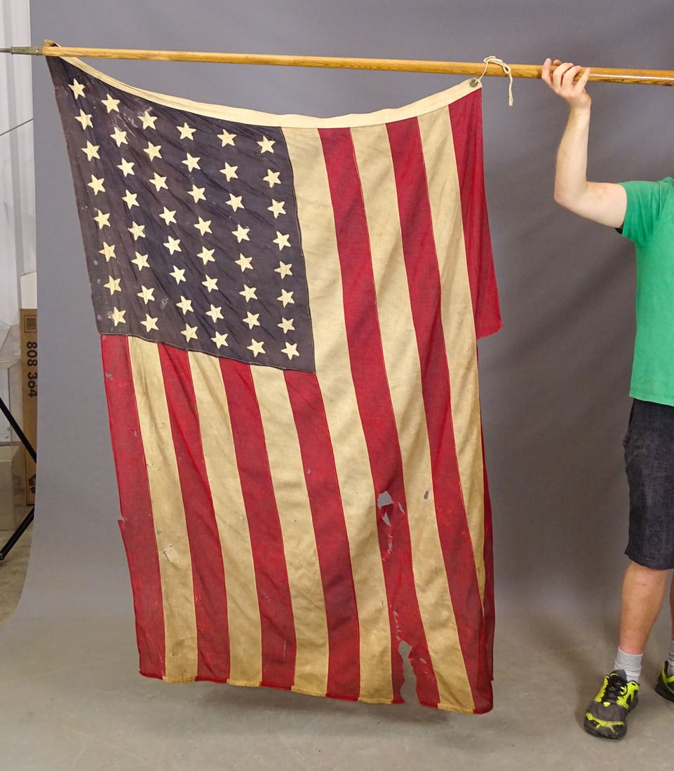 American Flag with Pole - 6