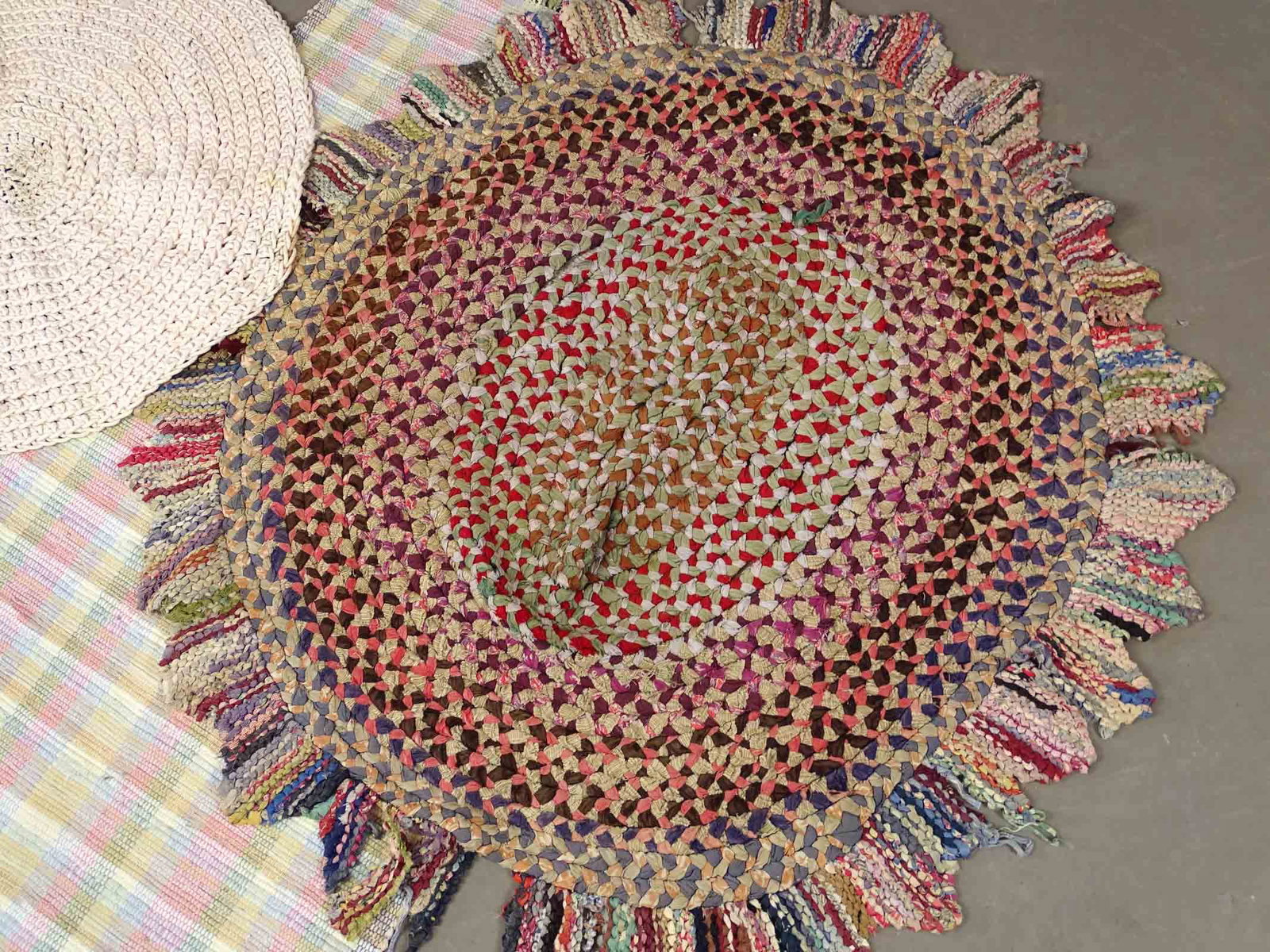 Rag Rugs Lot - 10