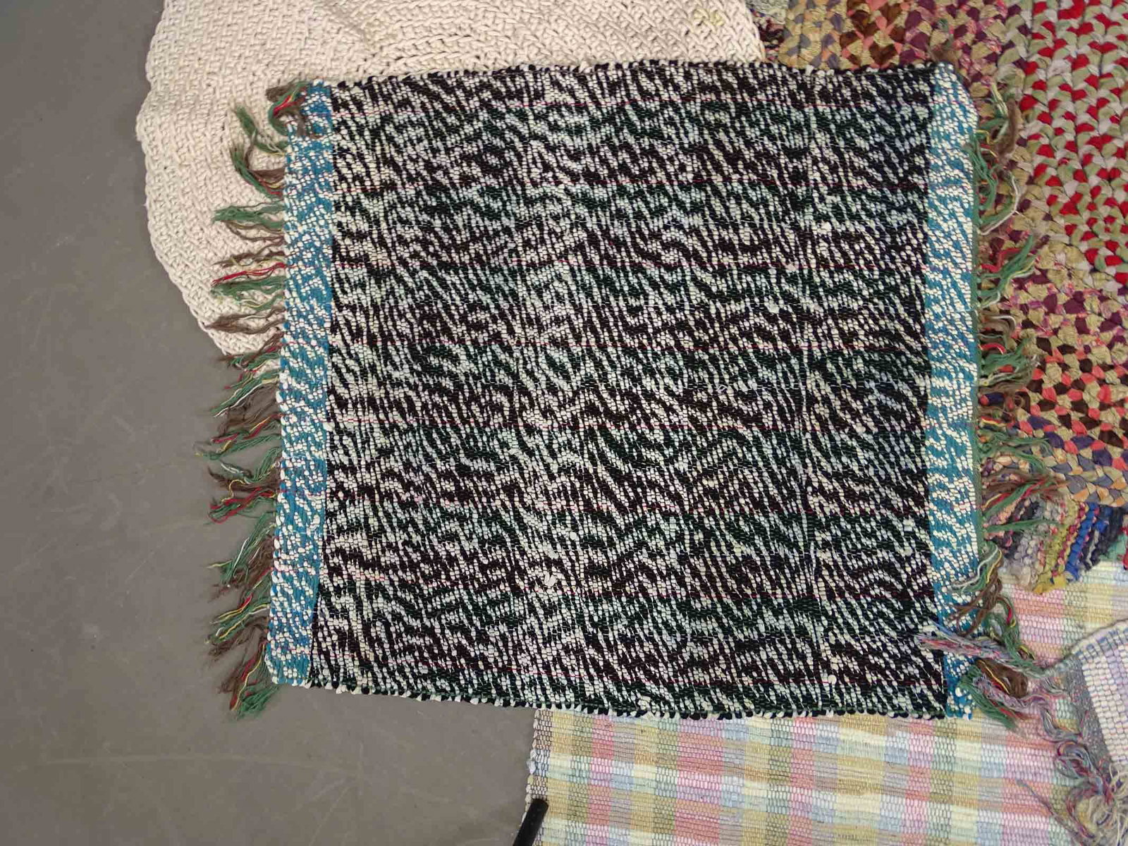 Rag Rugs Lot - 8