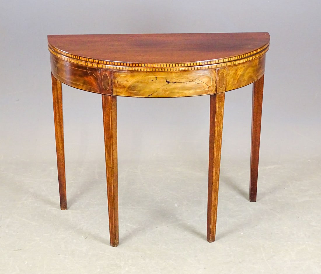 19th c. Card Table (1 of 4)