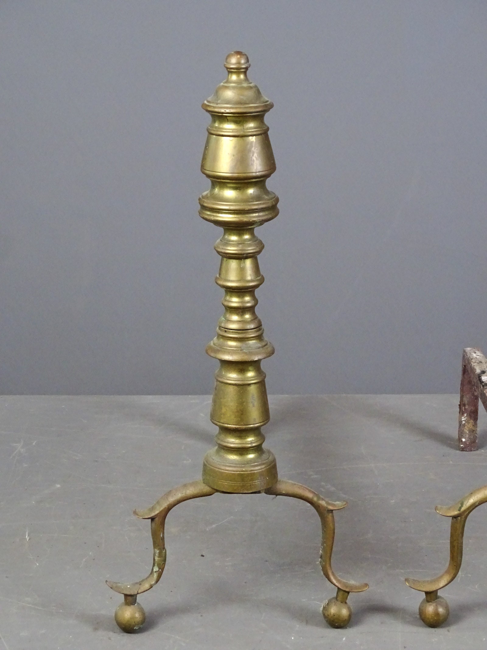 19th c. Andirons - 2