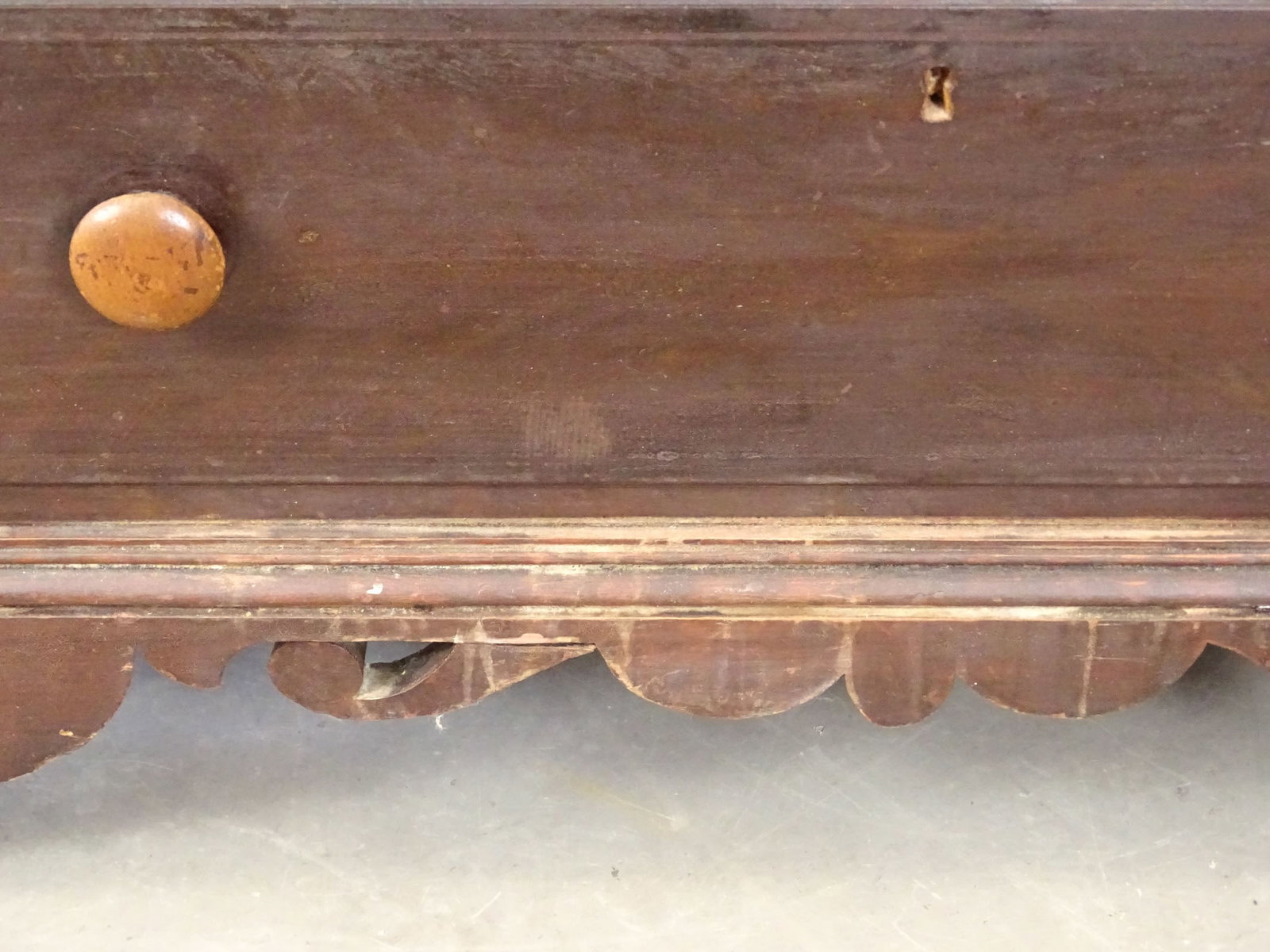 18th c. Chippendale Chest - 5