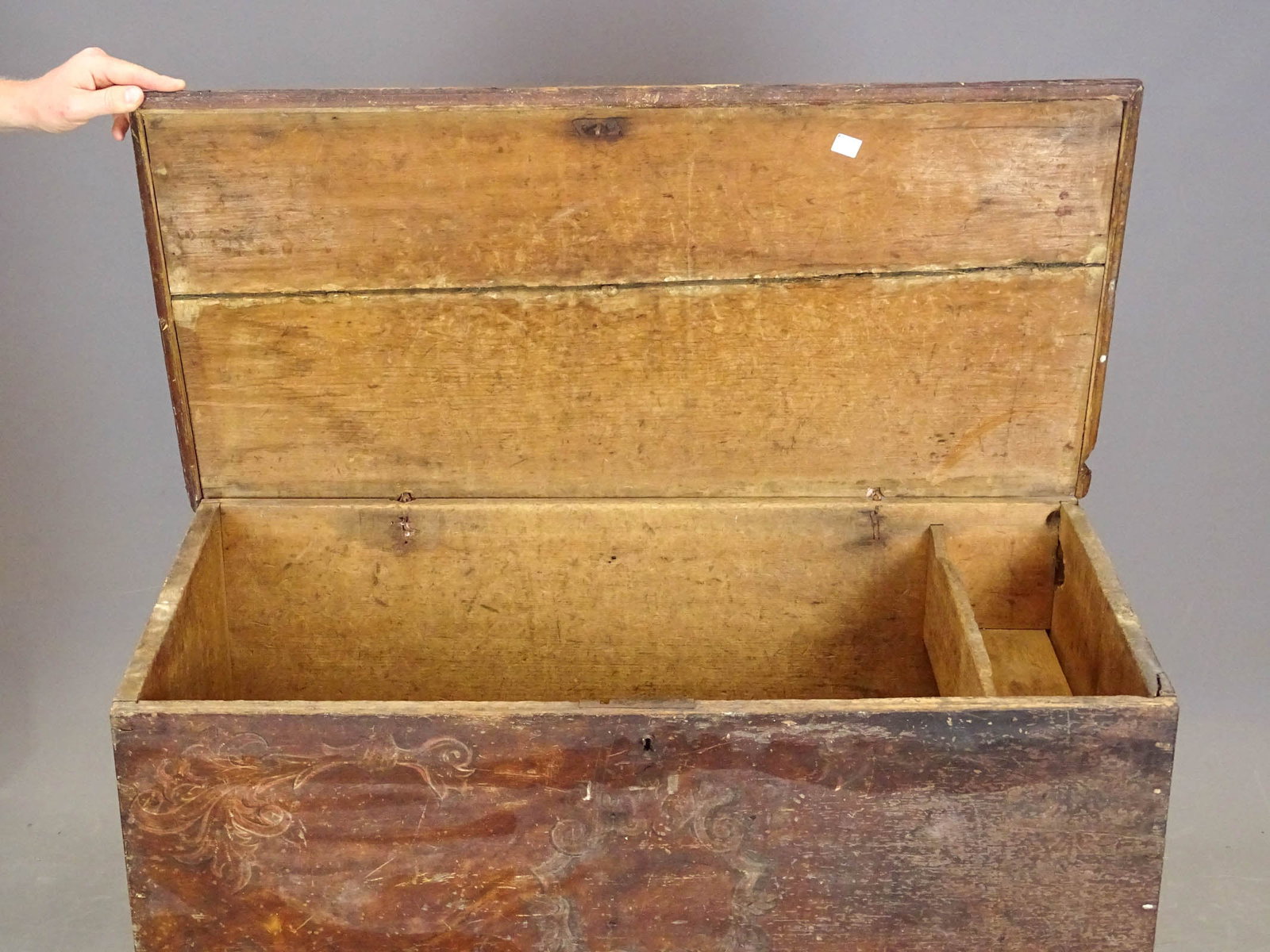 19th c. Blanket Chest - 4