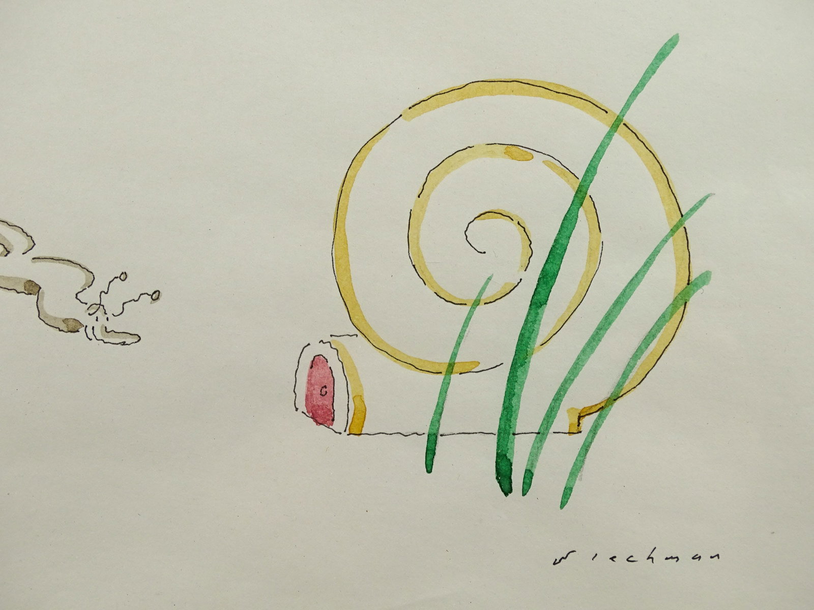 Lithograph Signed "Lechman" - 3