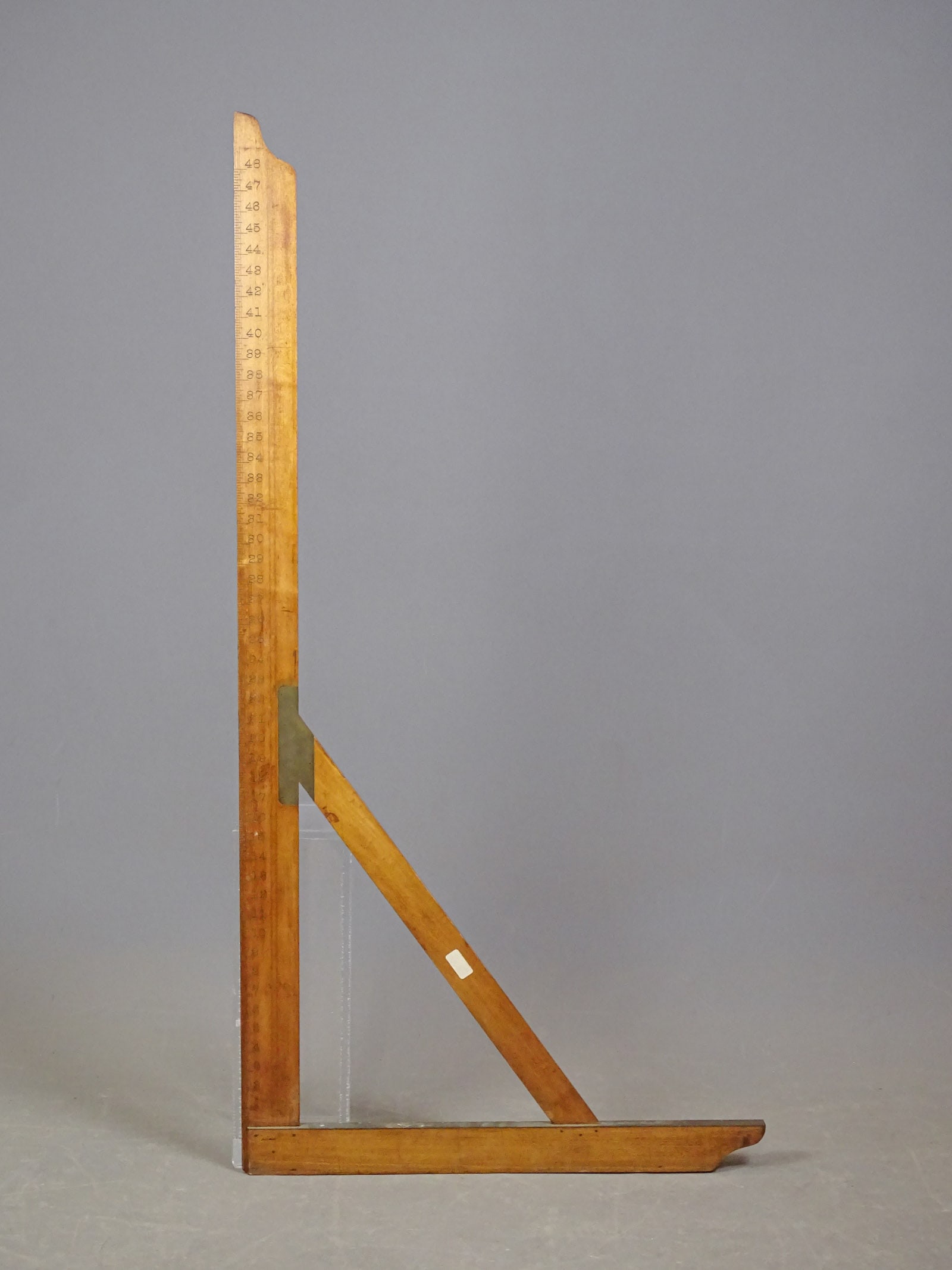 Large Vintage Ruler: Large vintage ruler. Marked "CONCORD….NEW YORK". 53 1/2" x 27".