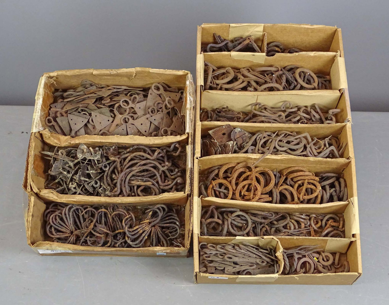 Lot of Misc. Iron: Large lot of misc. iron. Includes hardware, rings etc..