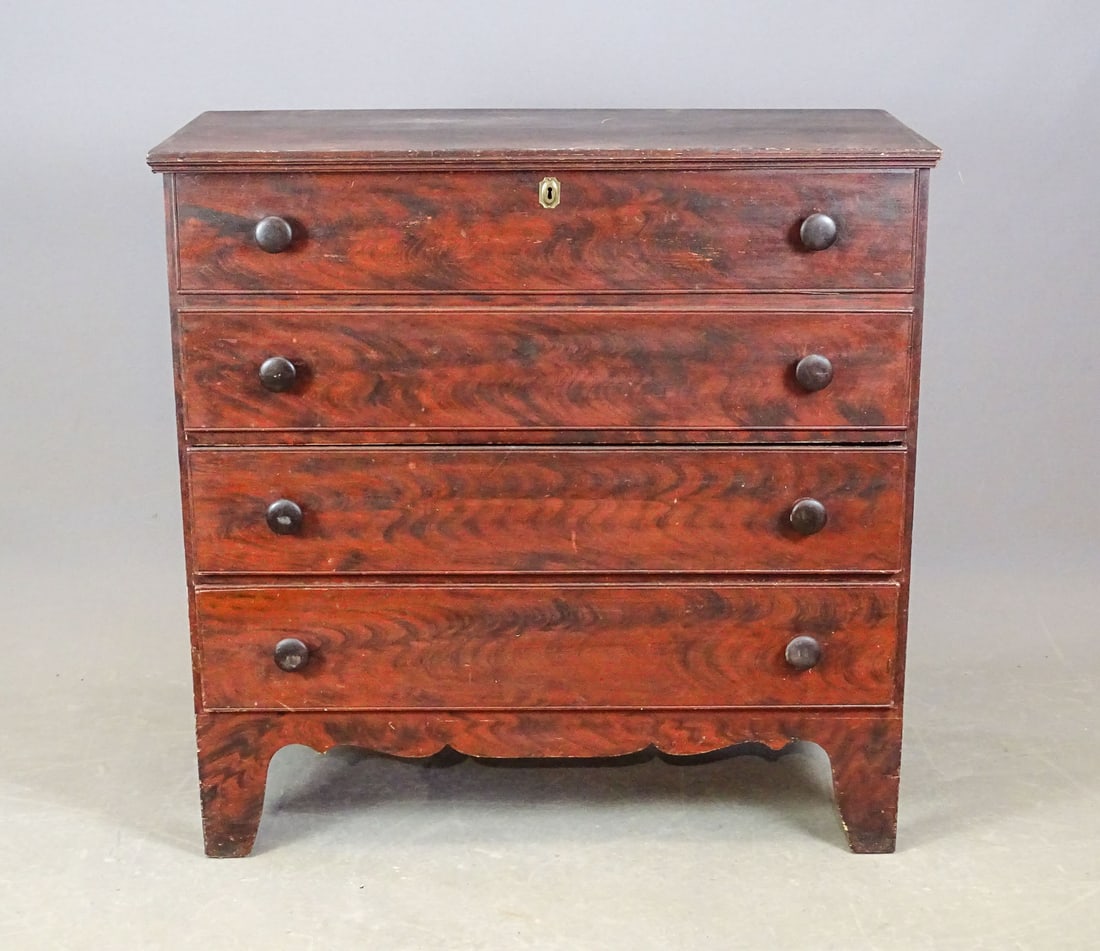 19th c. Blanket Chest - 2