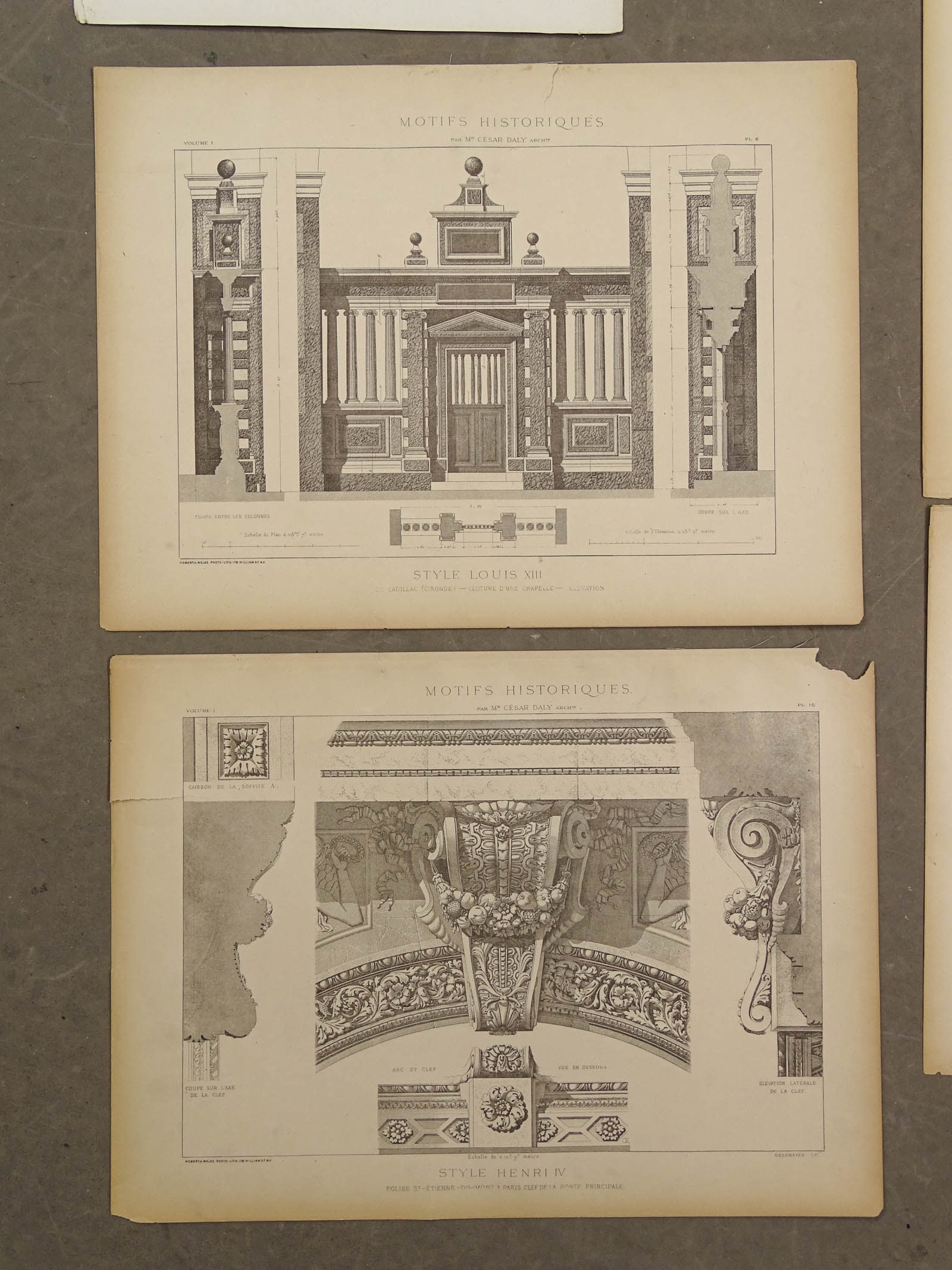 Architectural Print Lot - 3