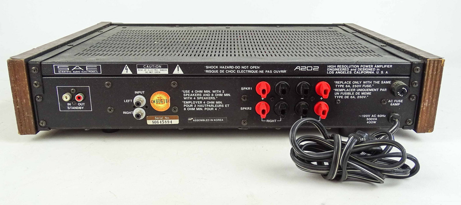 SAE Amplifier - 5