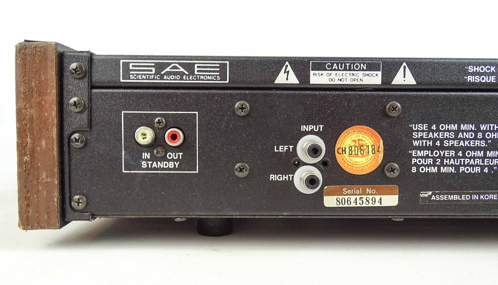SAE Amplifier - 6
